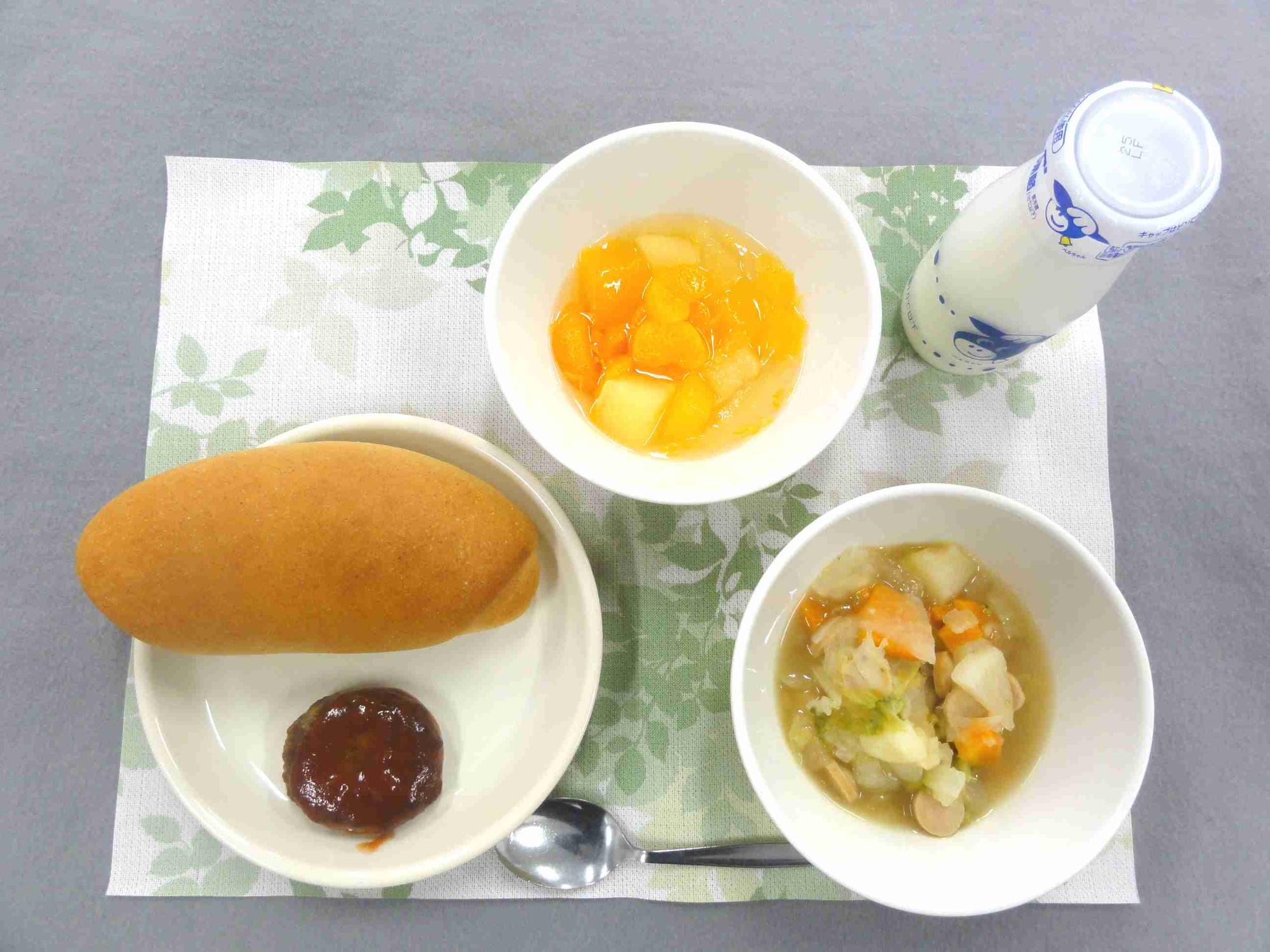 12月21日の給食の写真