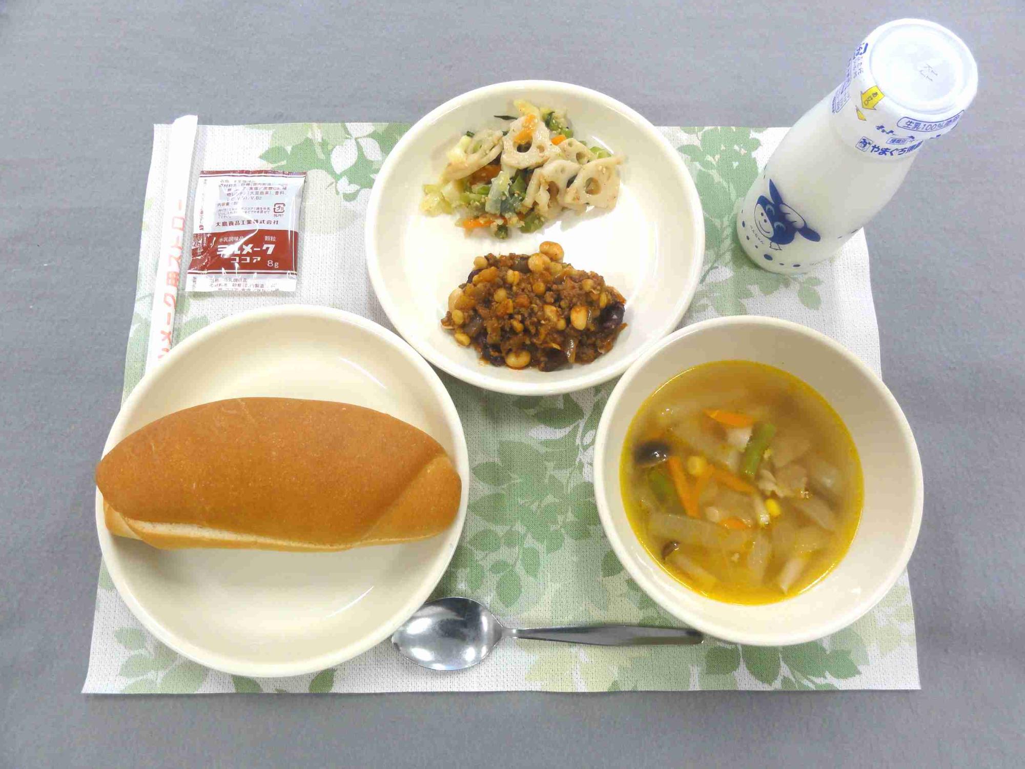 12月7日の給食の写真