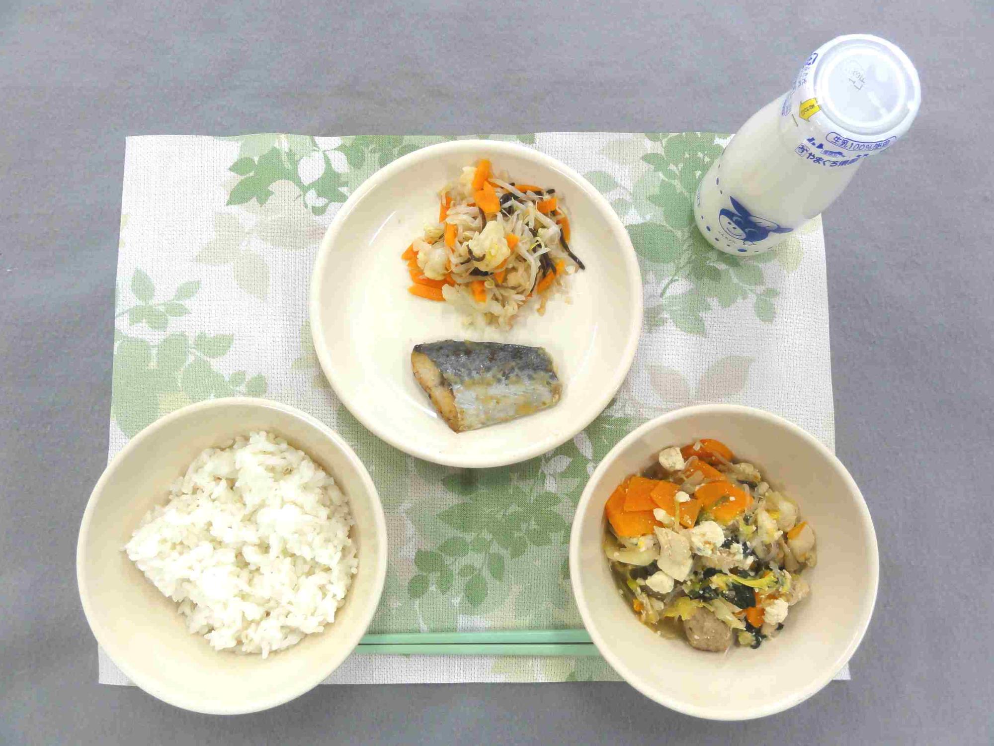 12月8日の給食の写真