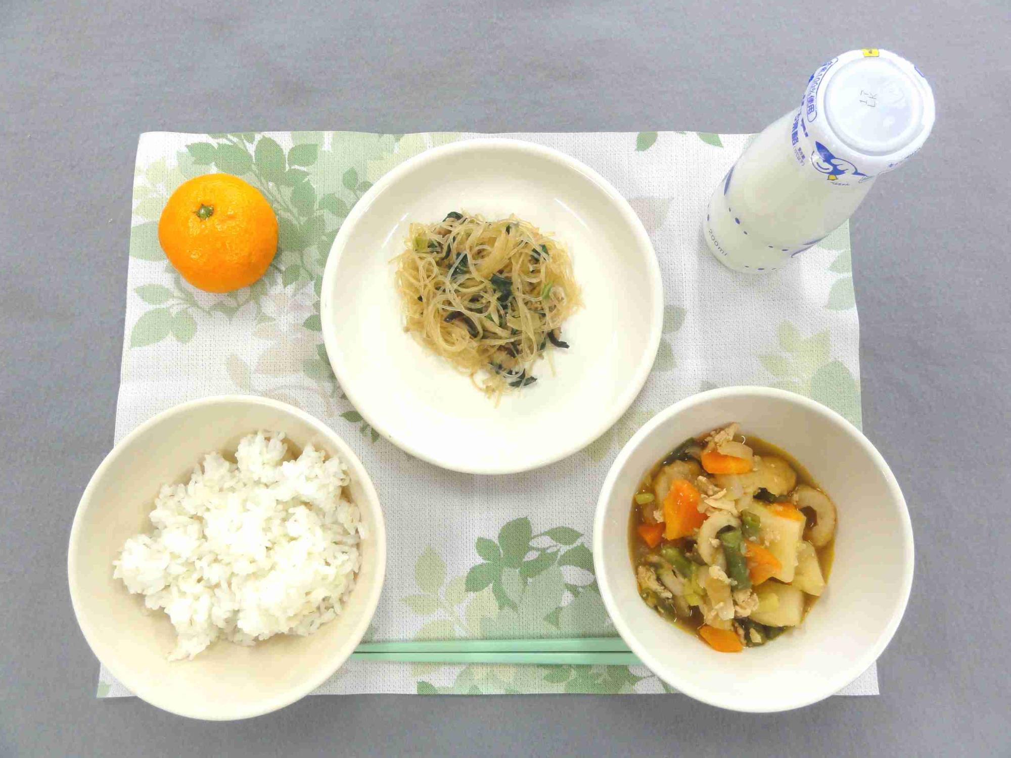 1月12日の給食の写真
