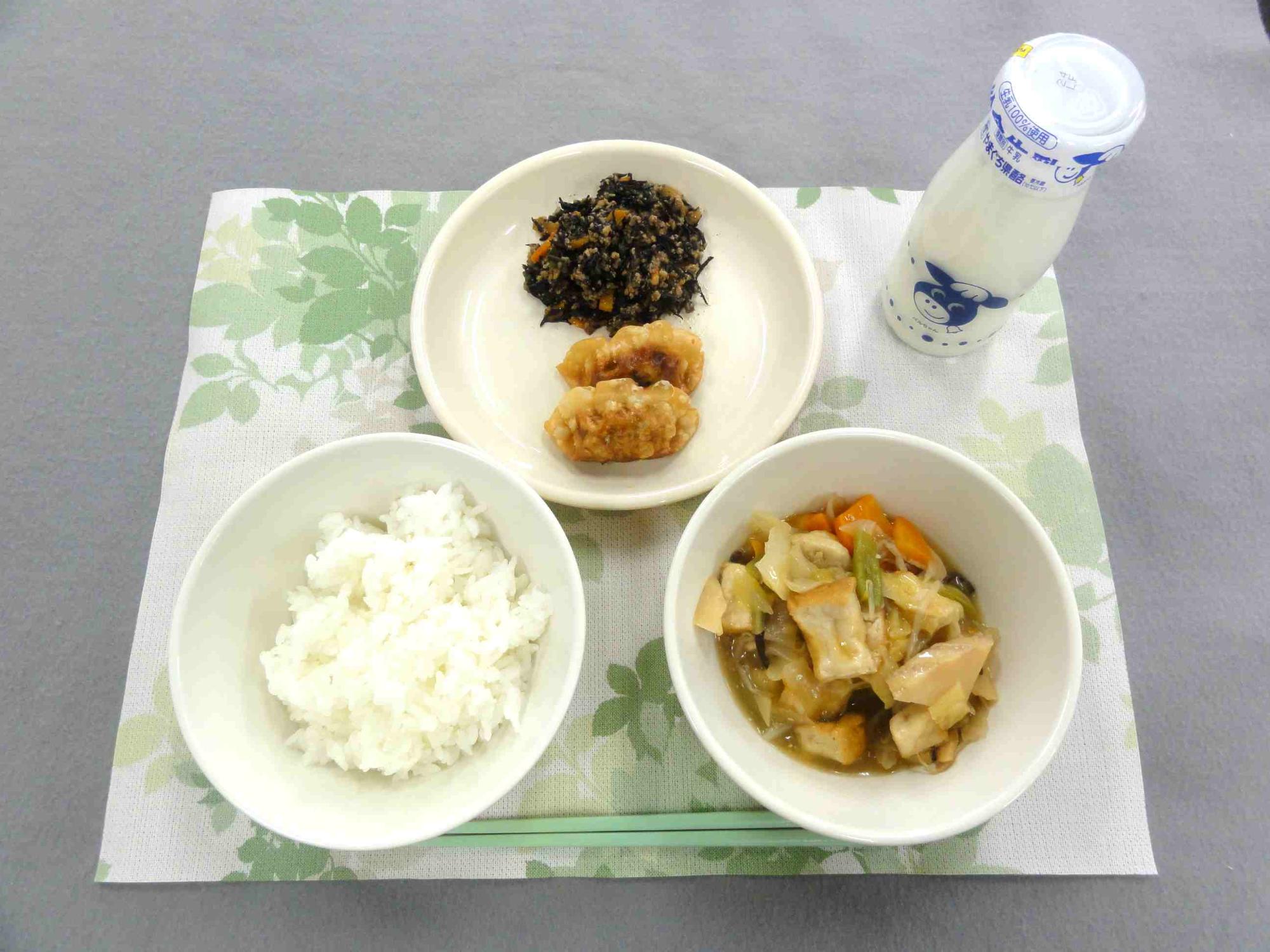 1月19日の給食の写真