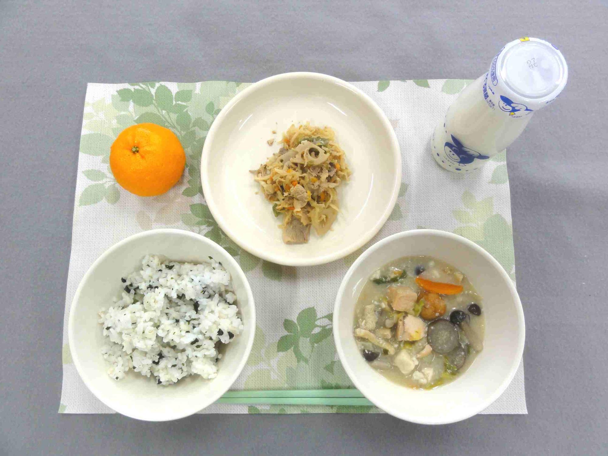 2月2日の給食の写真