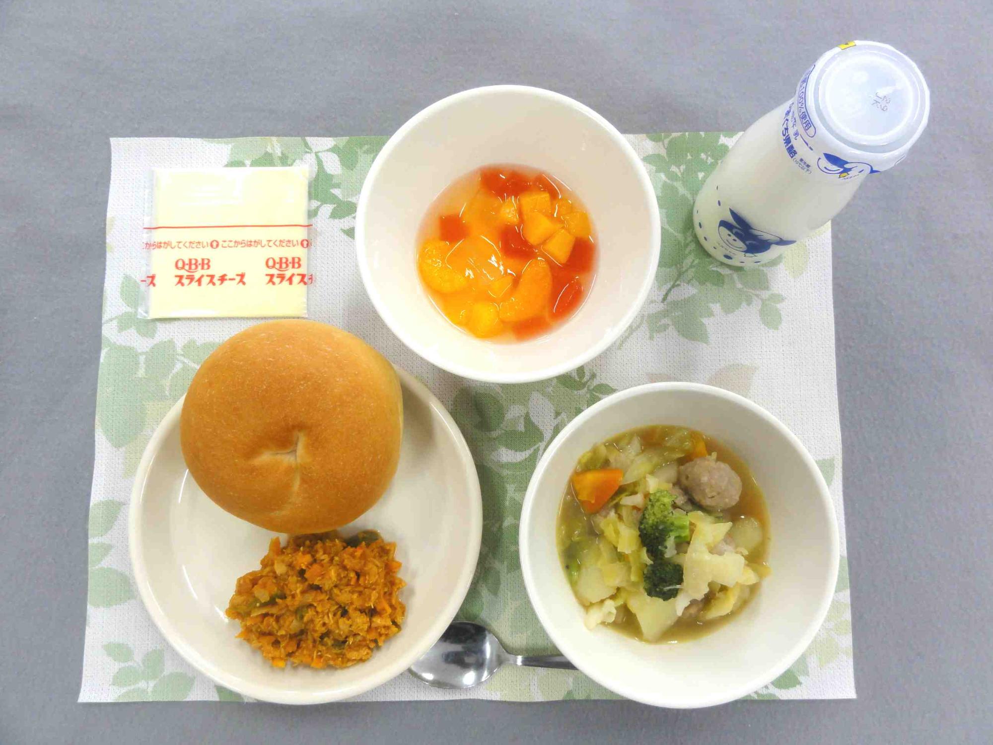 3月24日の給食の写真