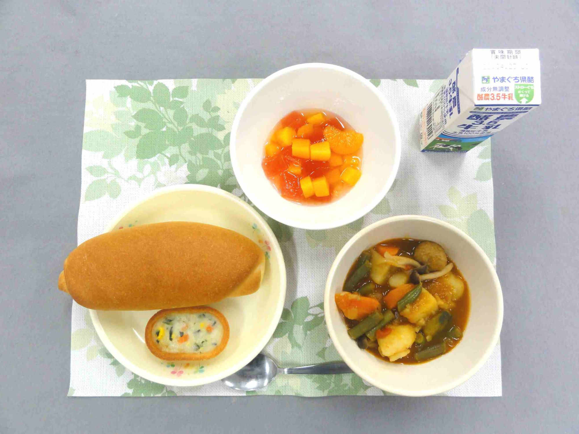 4月14日の給食の写真