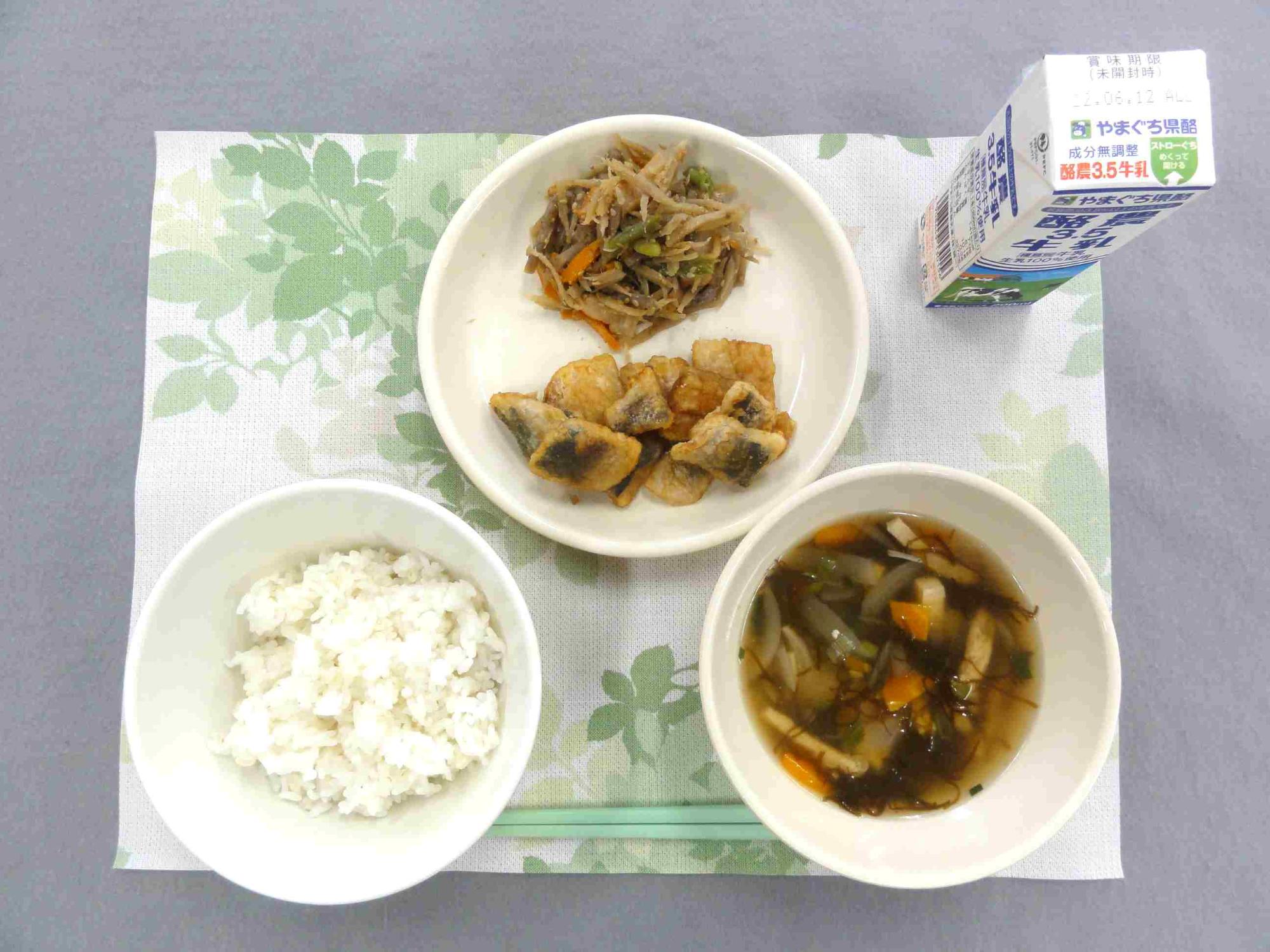 6月3日の給食の写真