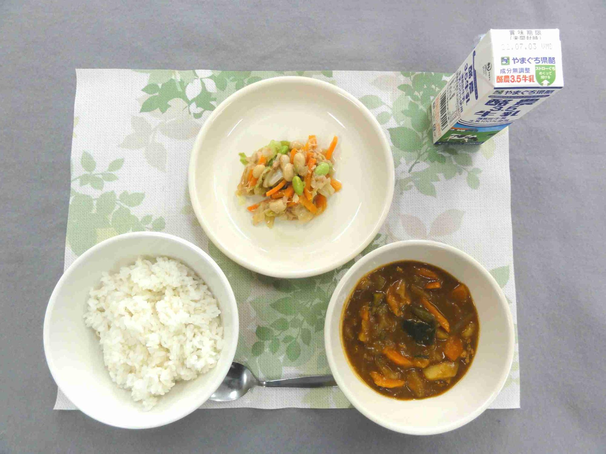 6月24日の給食の写真