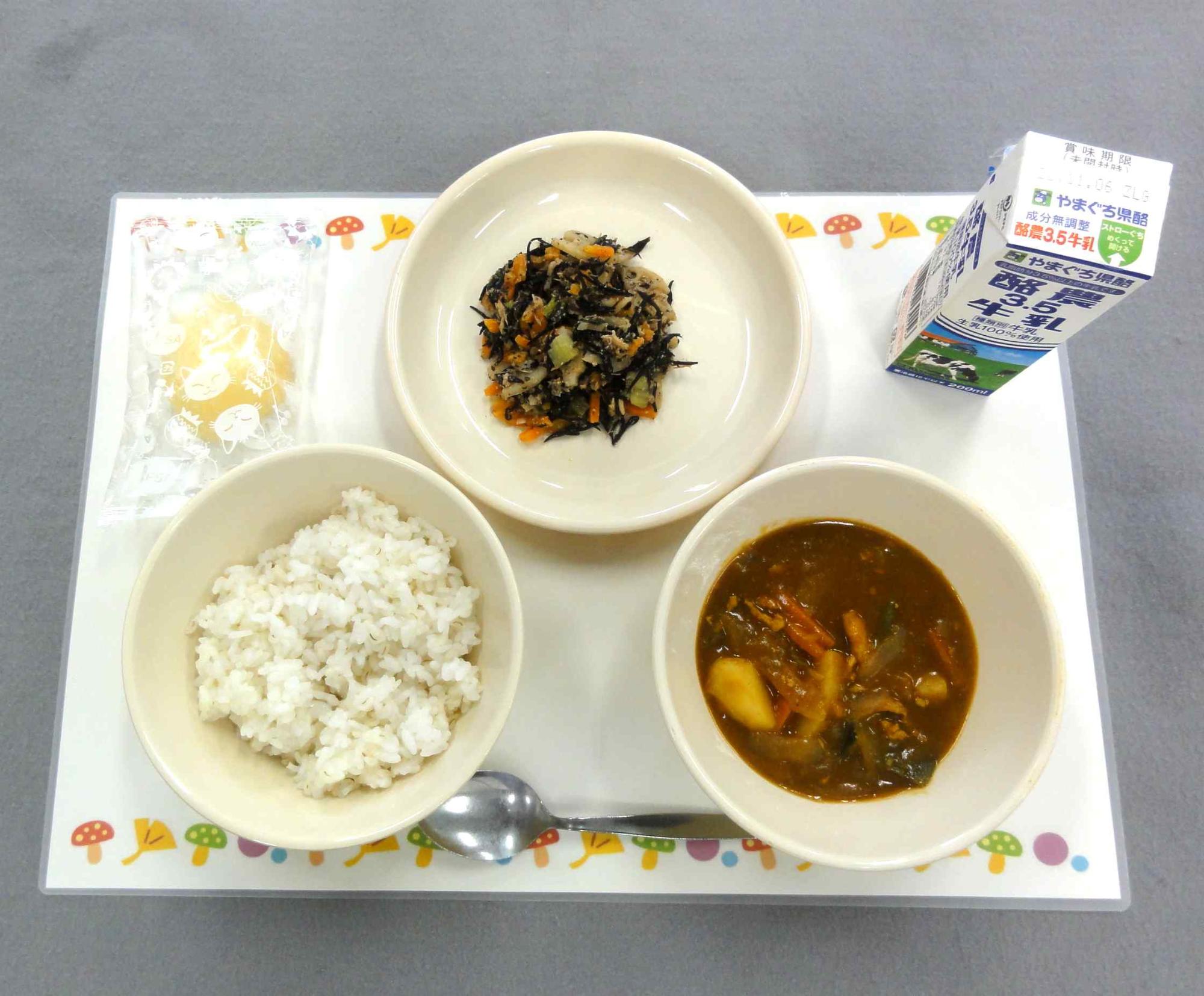 10月28日の給食の写真