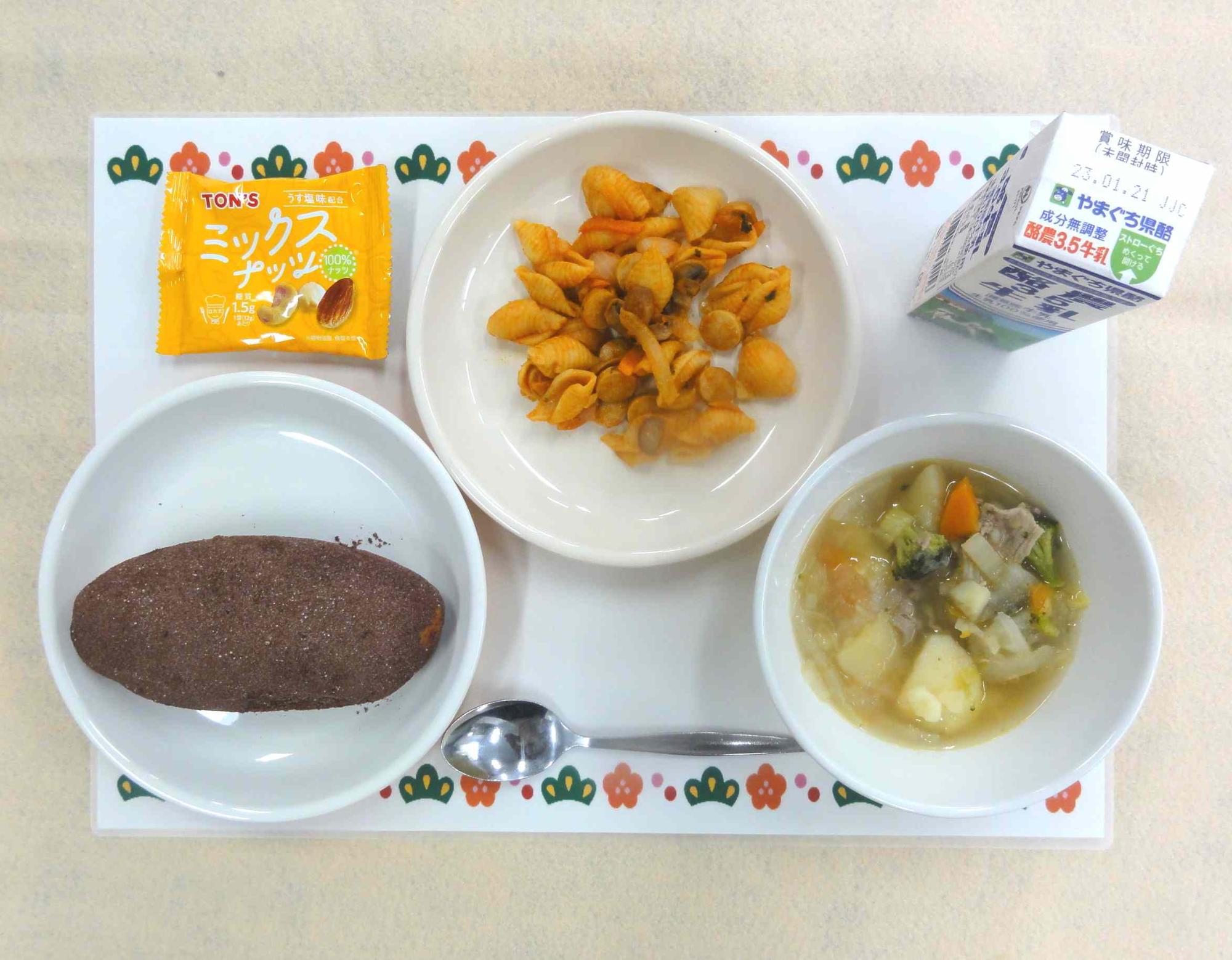 1月12日の給食の写真