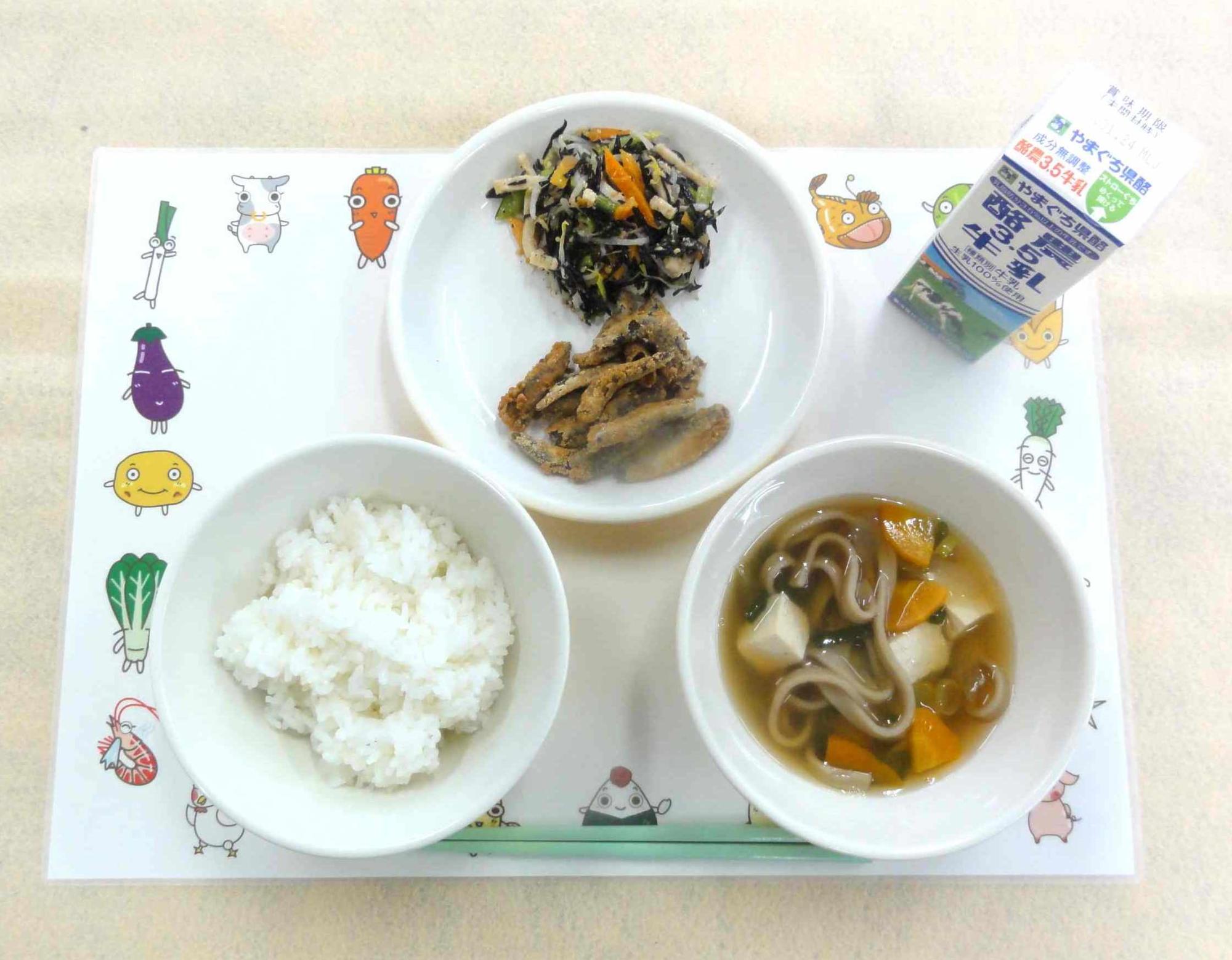1月16日の給食の写真