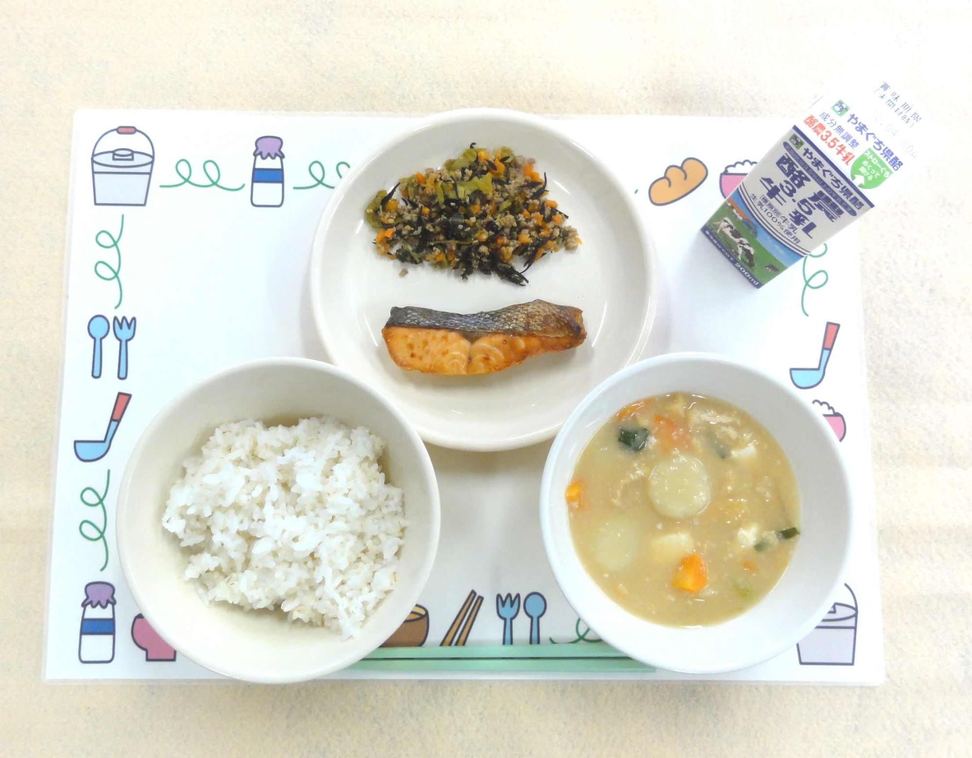 1月27日の給食の写真