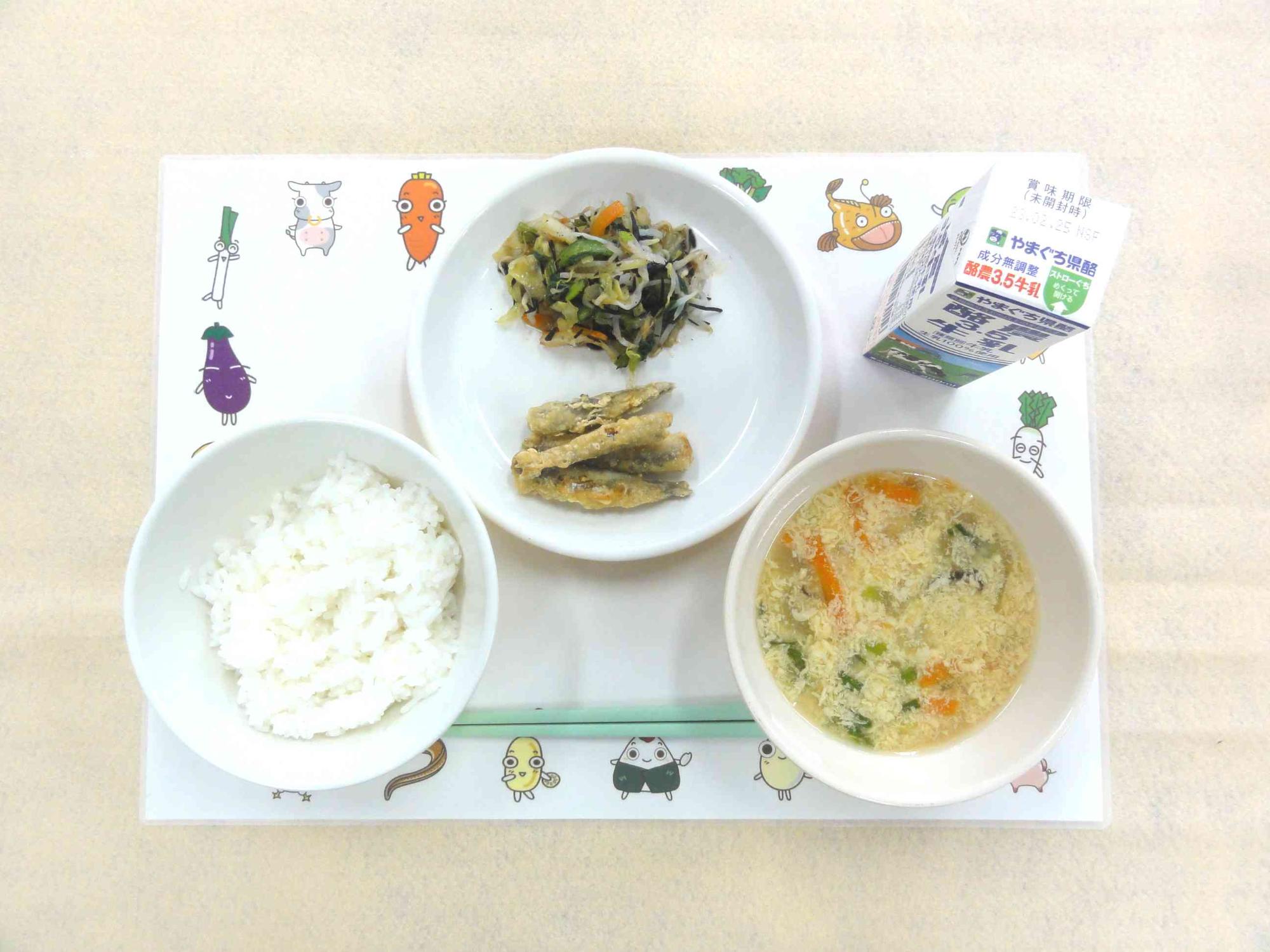 2月17日の給食の写真