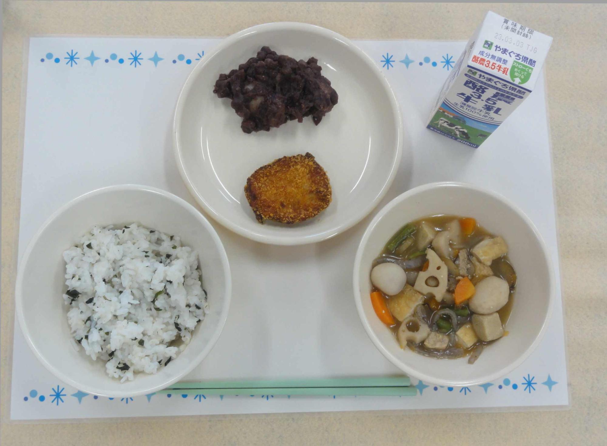 2月22日の給食の写真