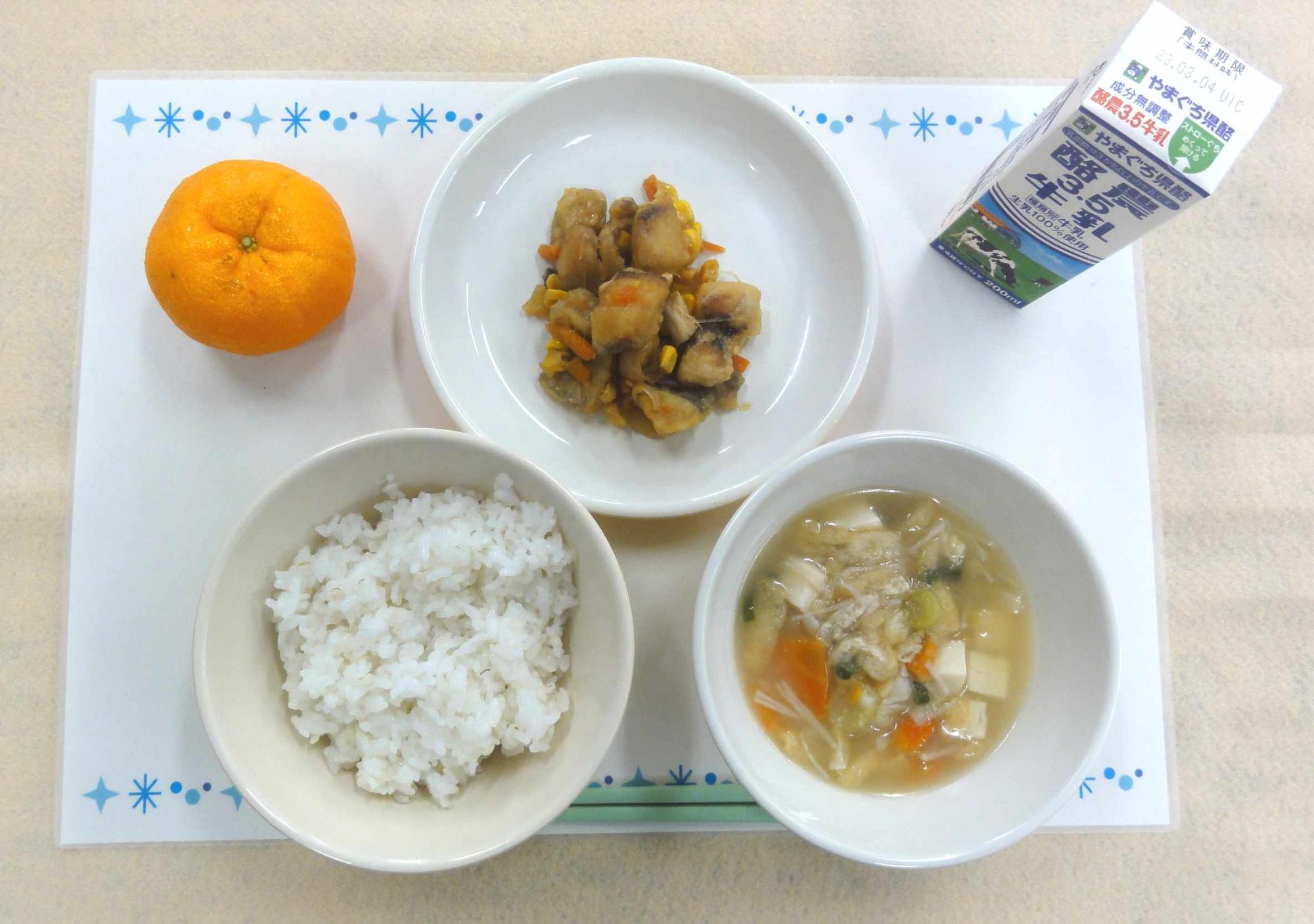 2月24日の給食の写真