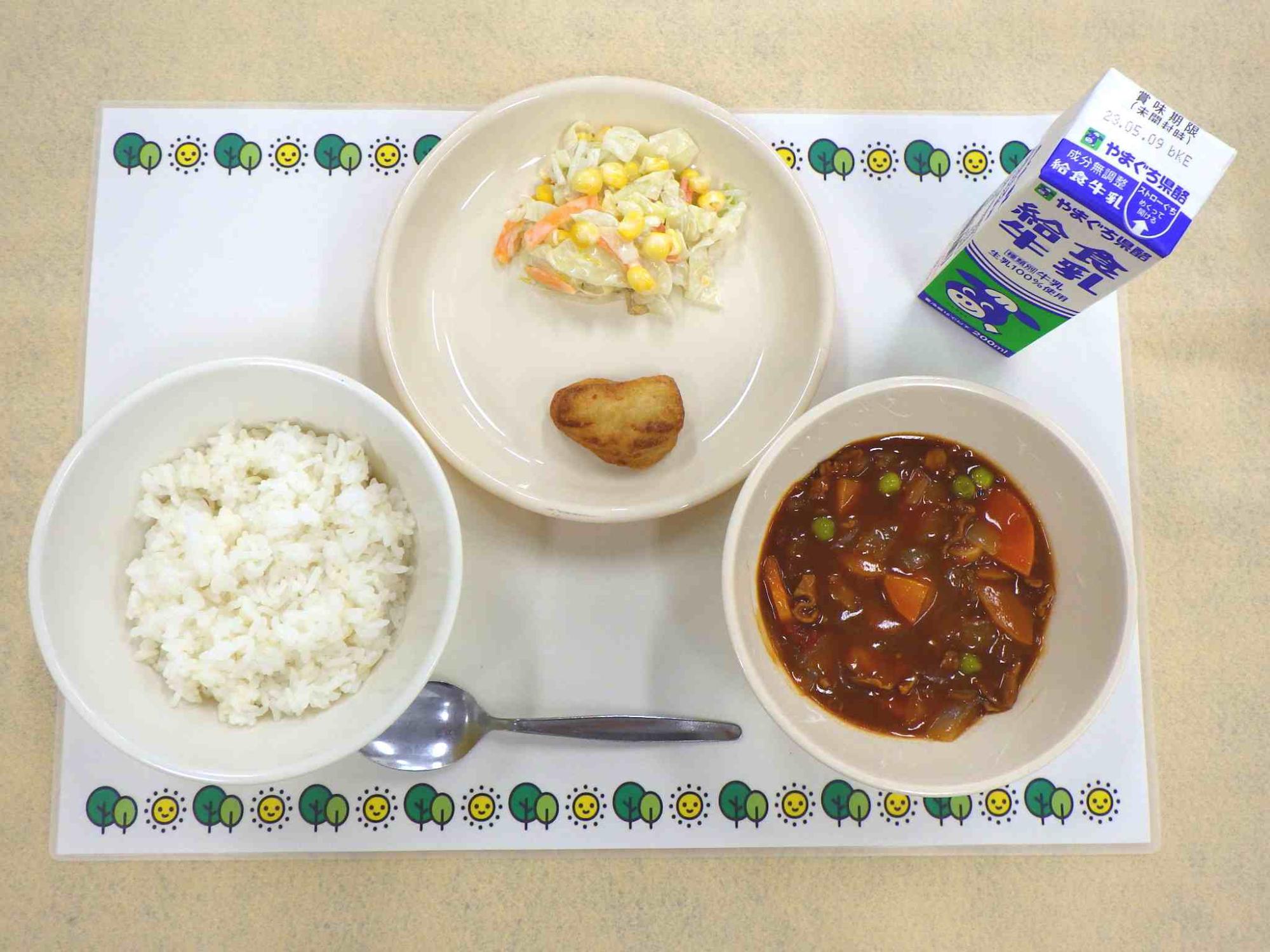 5月1日の給食の写真