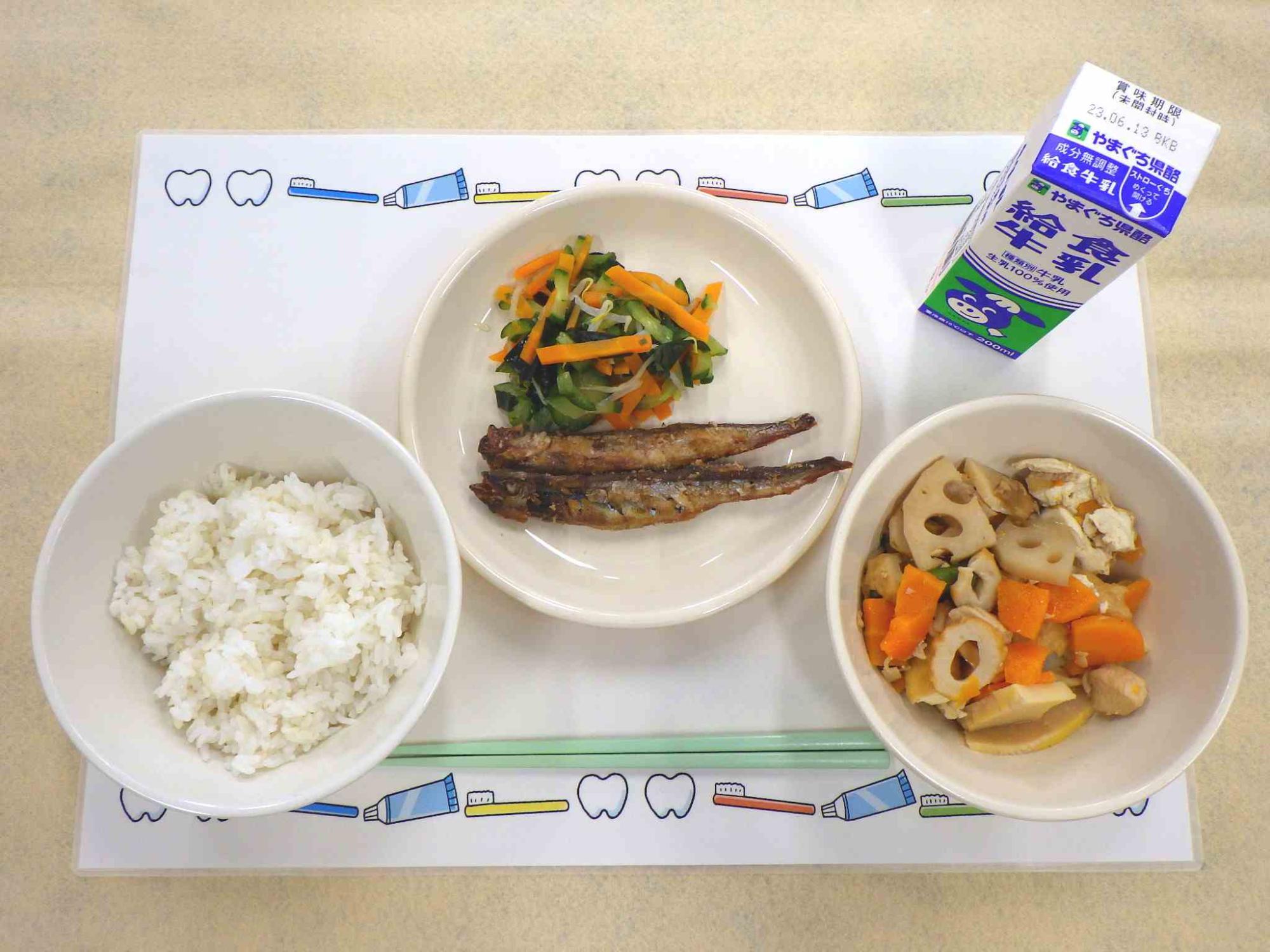 6月5日の給食の写真