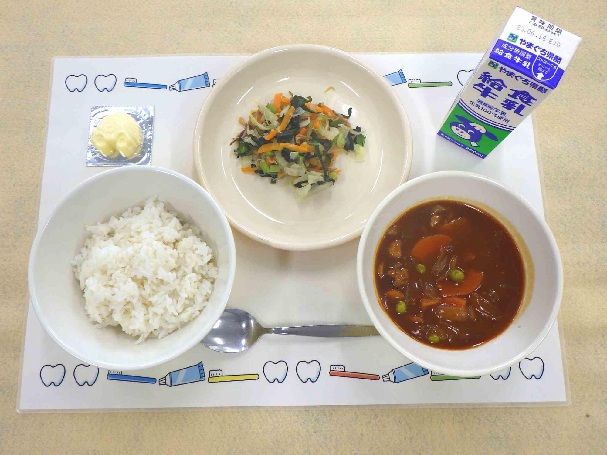 6月7日の給食の写真