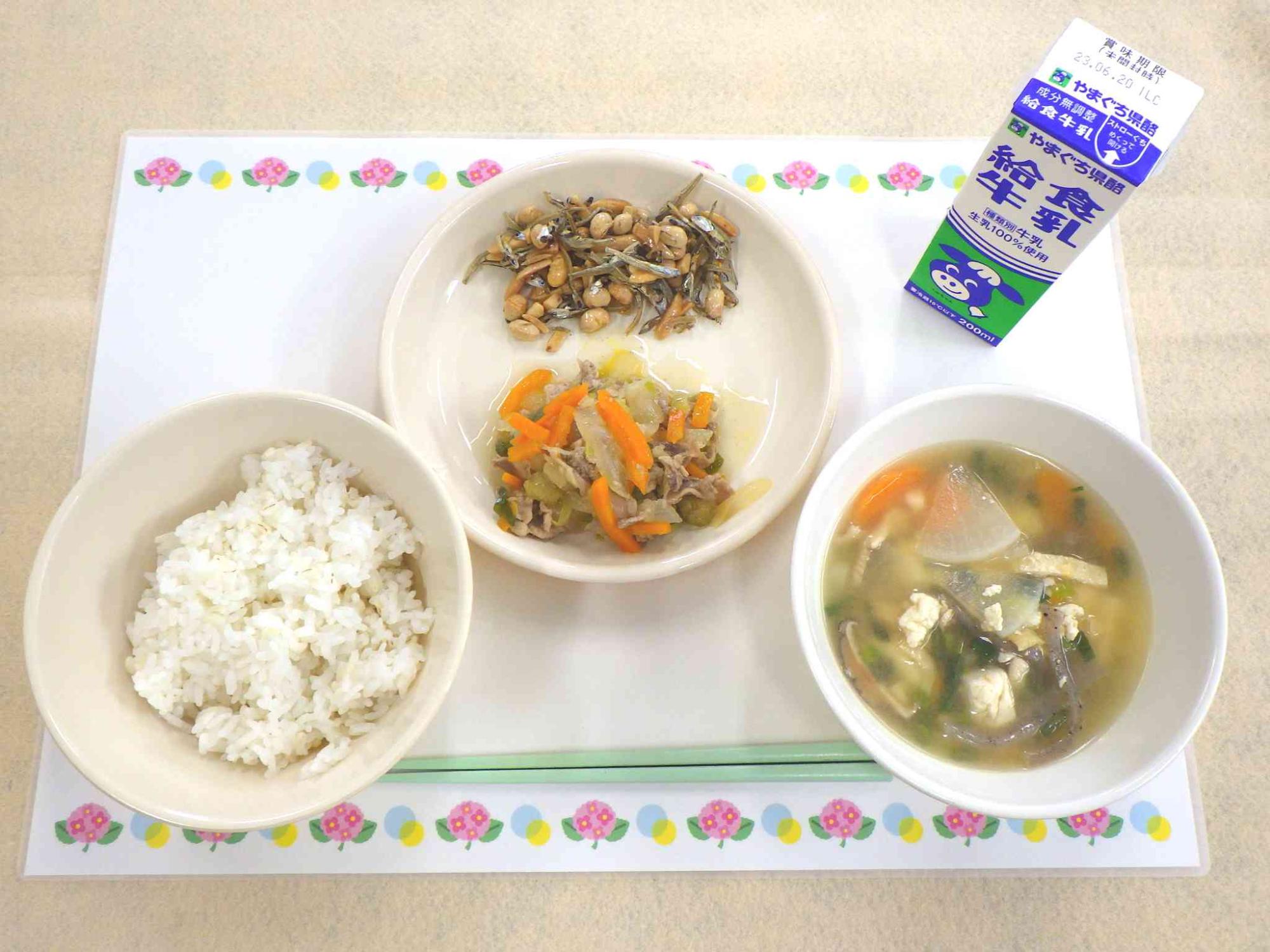 6月12日の給食の写真