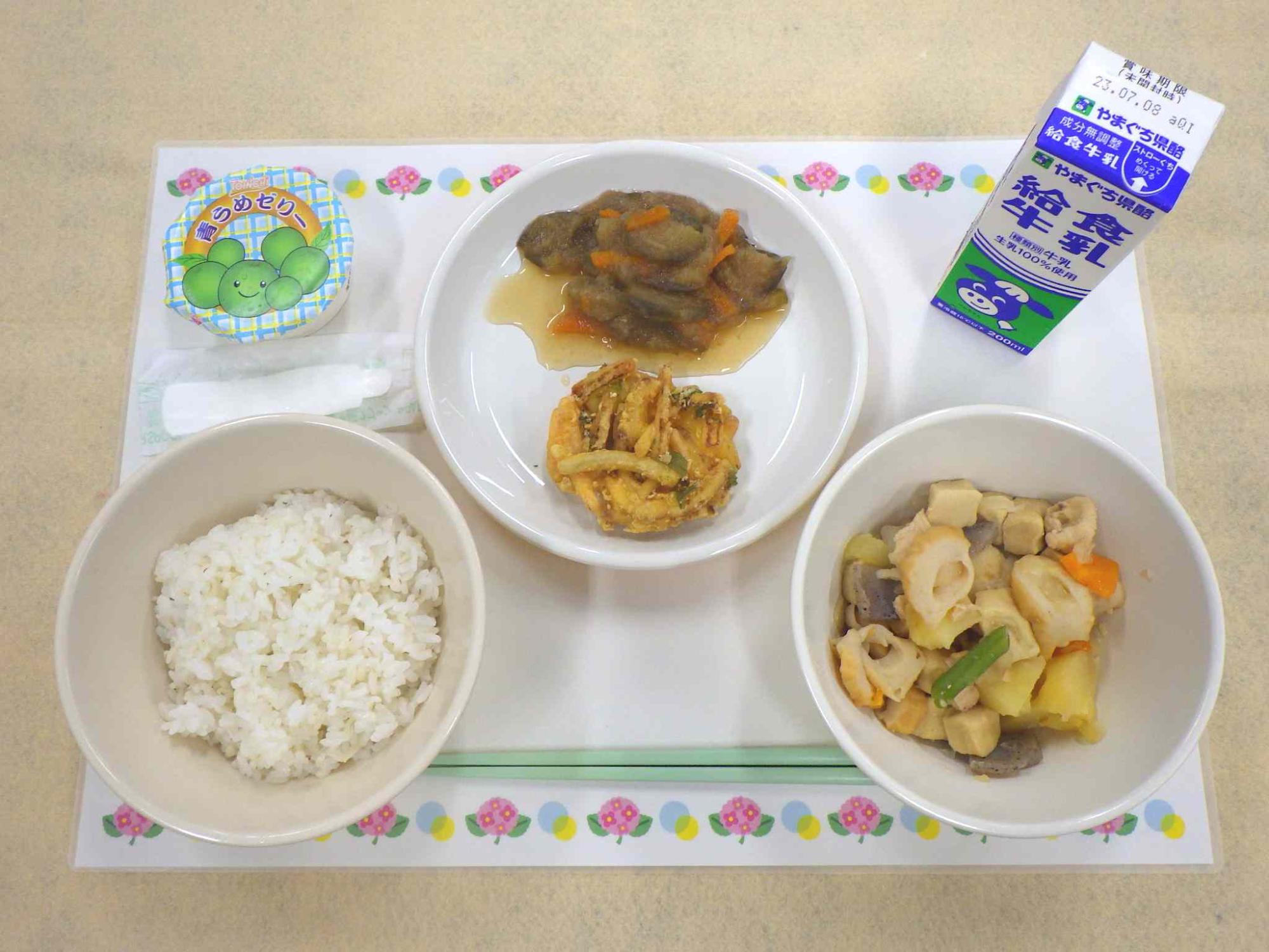 6月30日の給食の写真