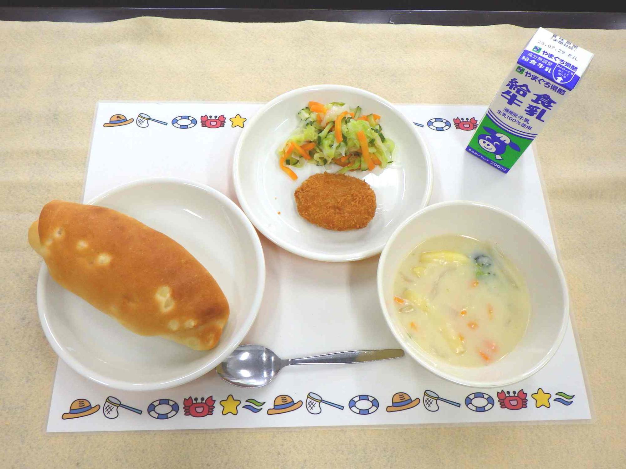 7月20日の給食の写真