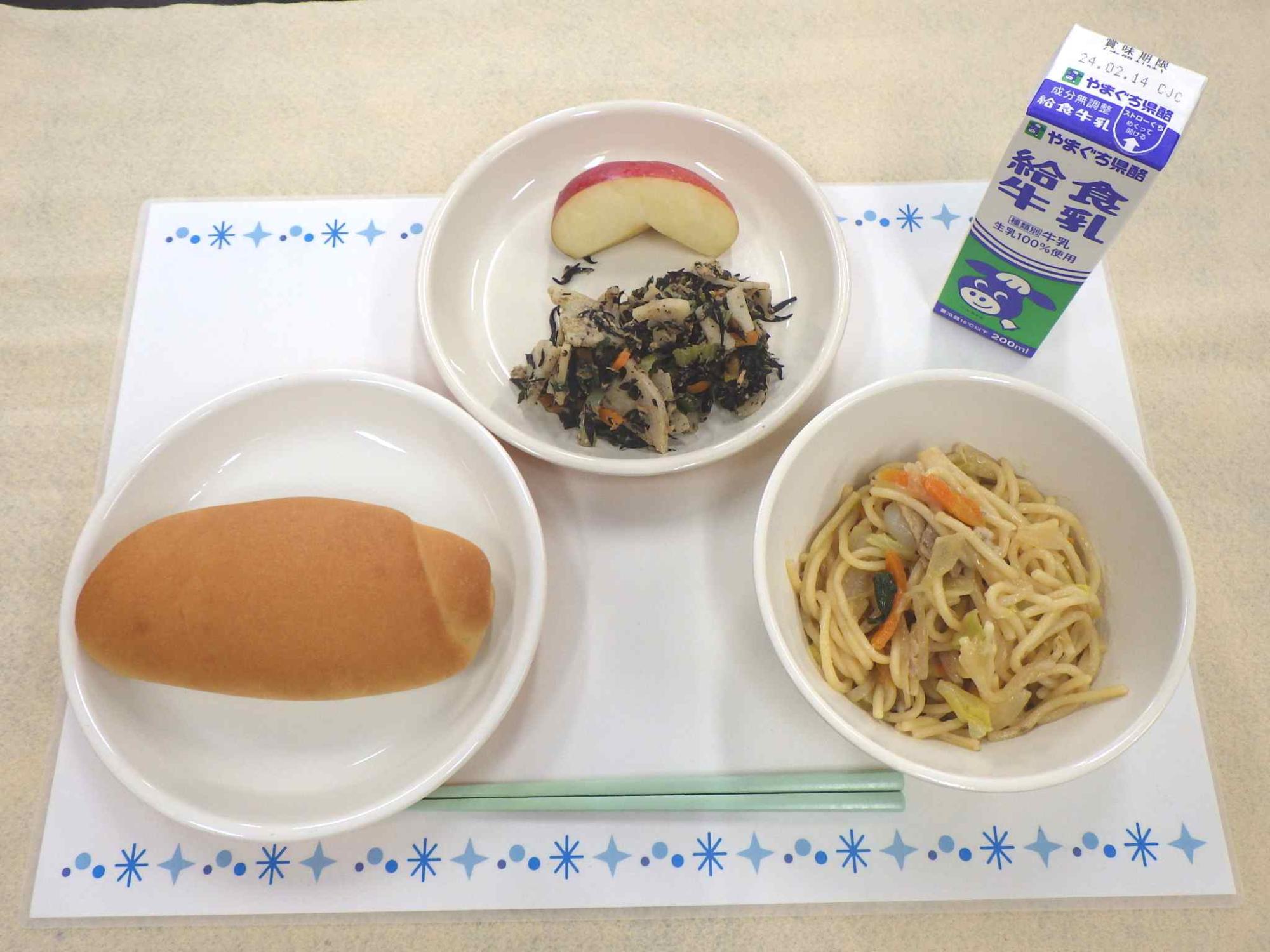 2月6日の給食の写真