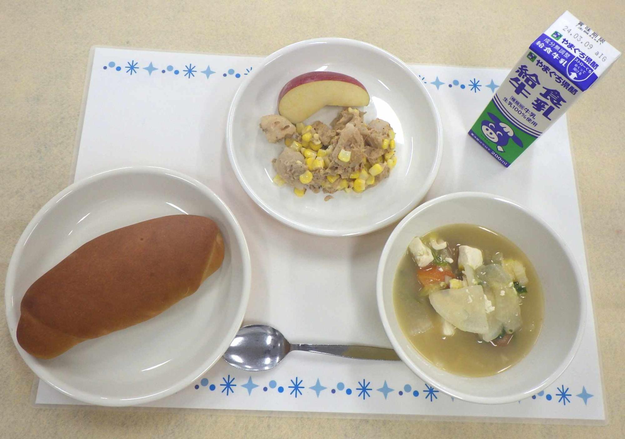 2月29日の給食の写真