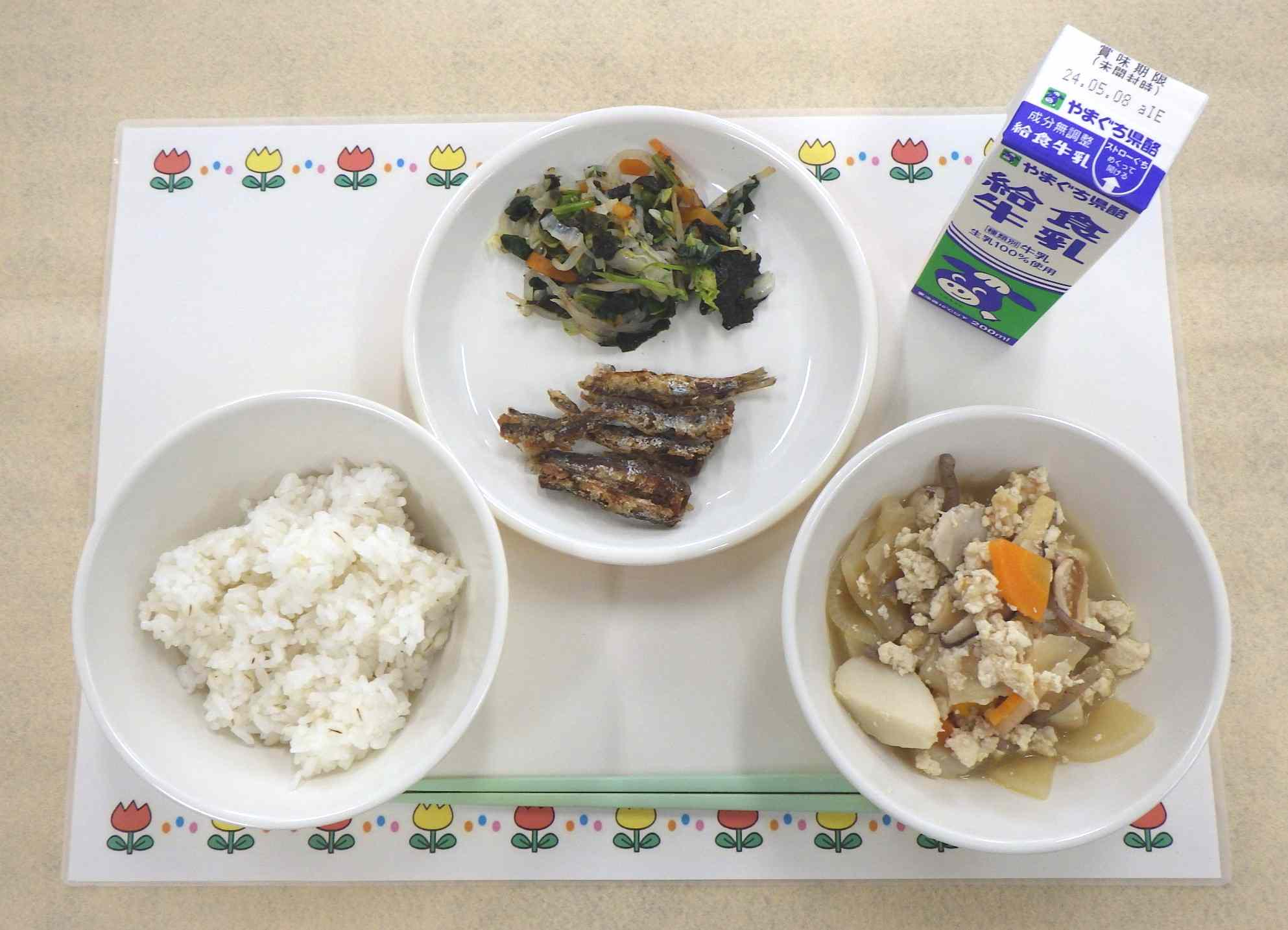 4月30日の給食の写真