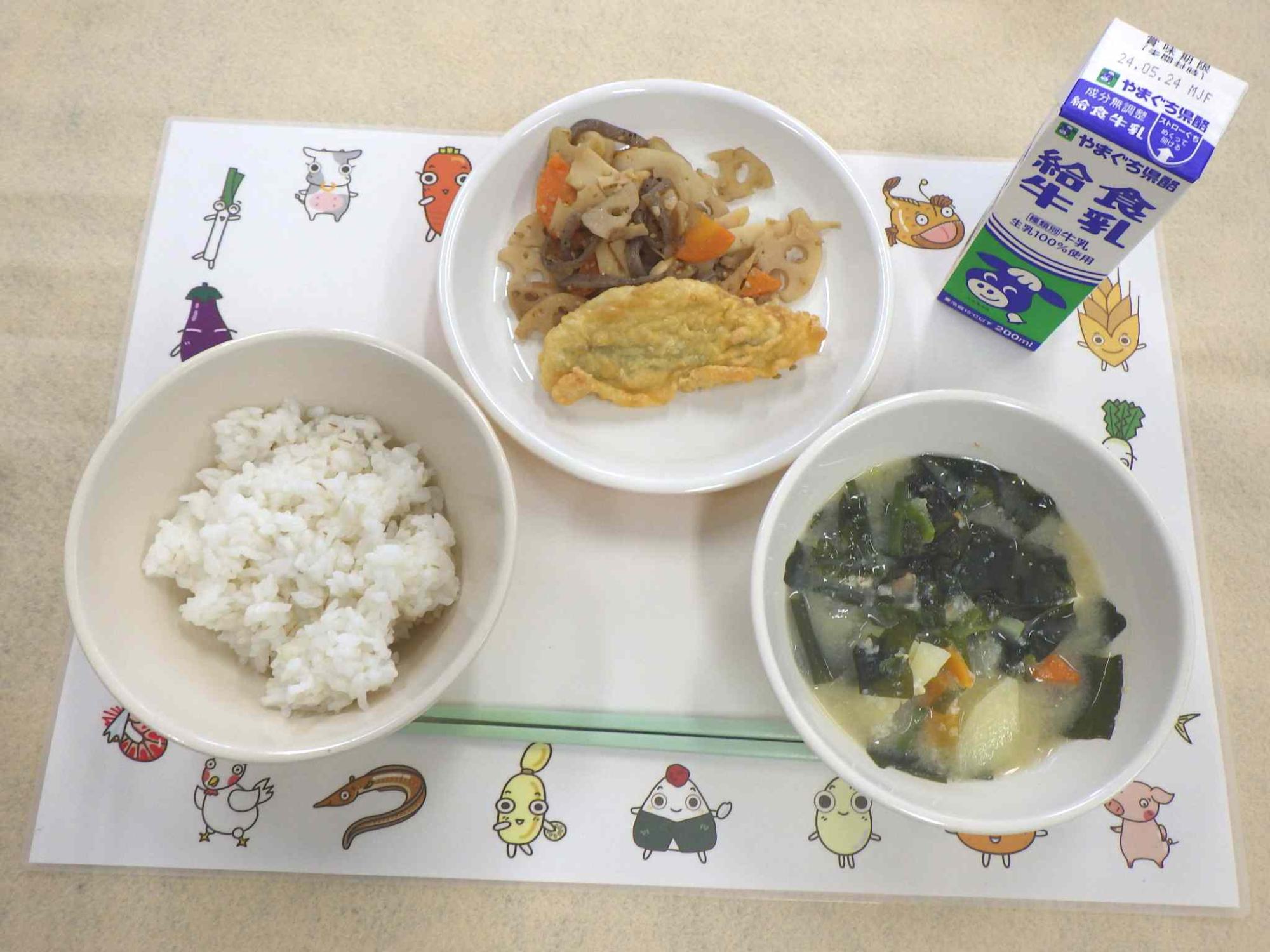 5月15日の給食の拡大写真