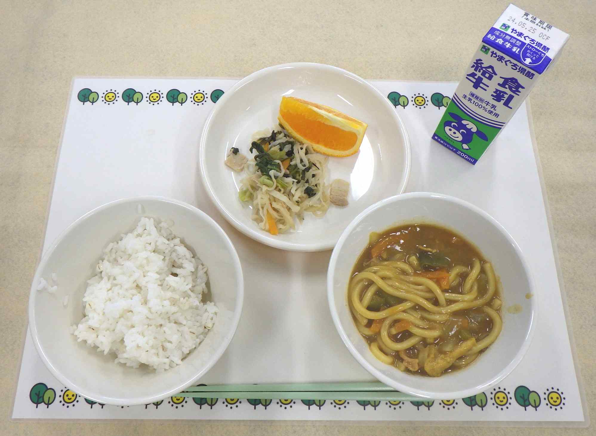 5月17日の給食の写真