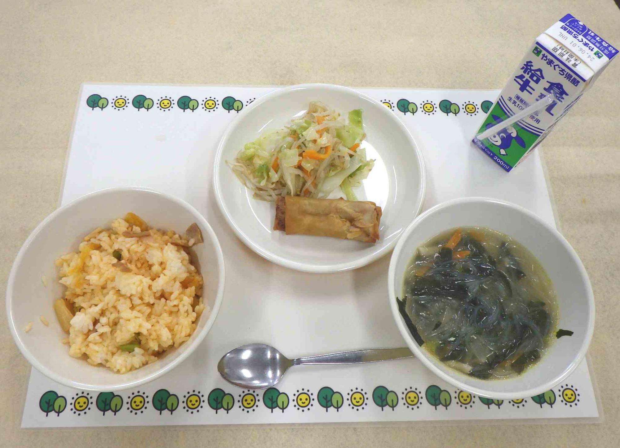 5月24日の給食の写真