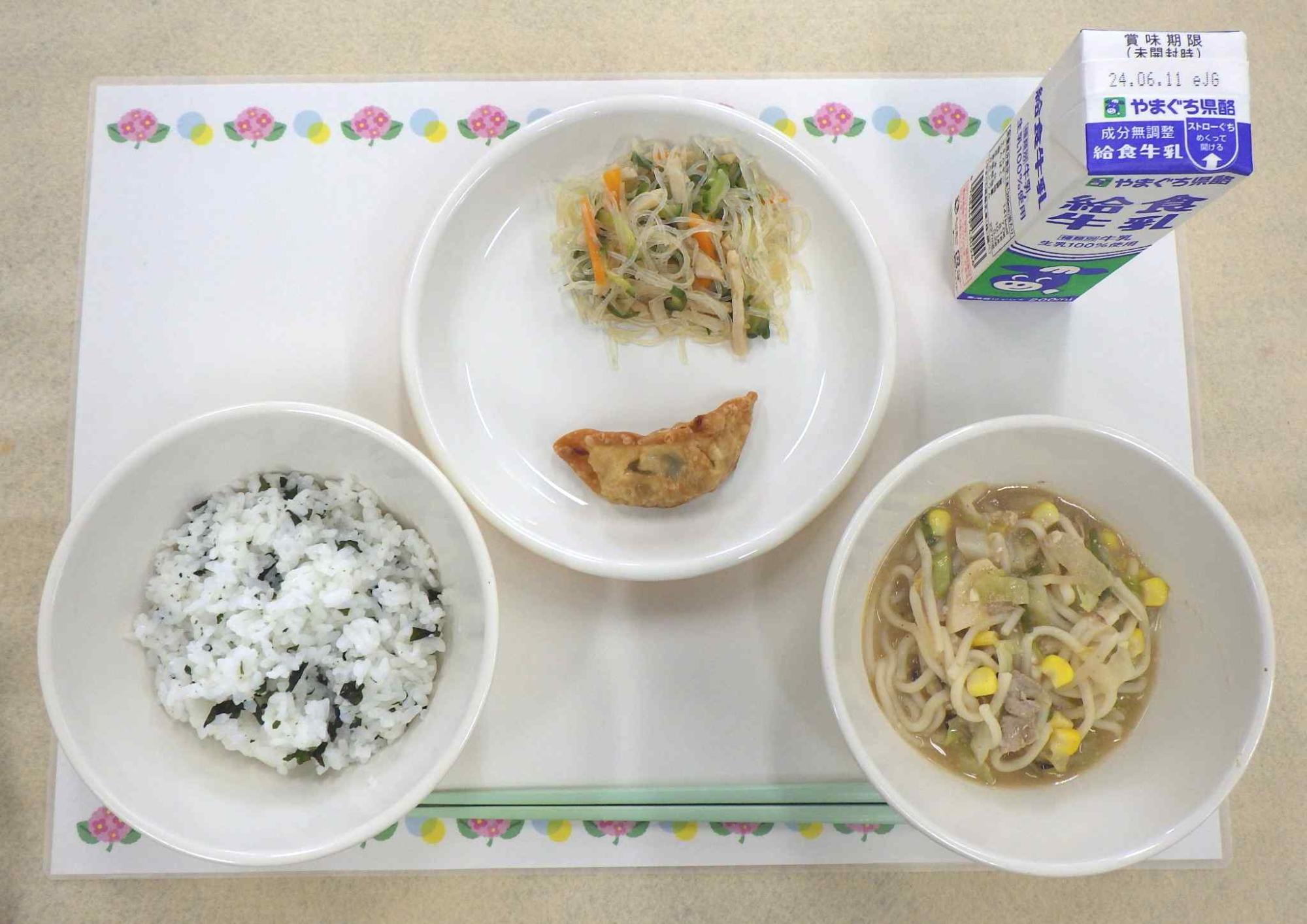 6月3日の給食の写真