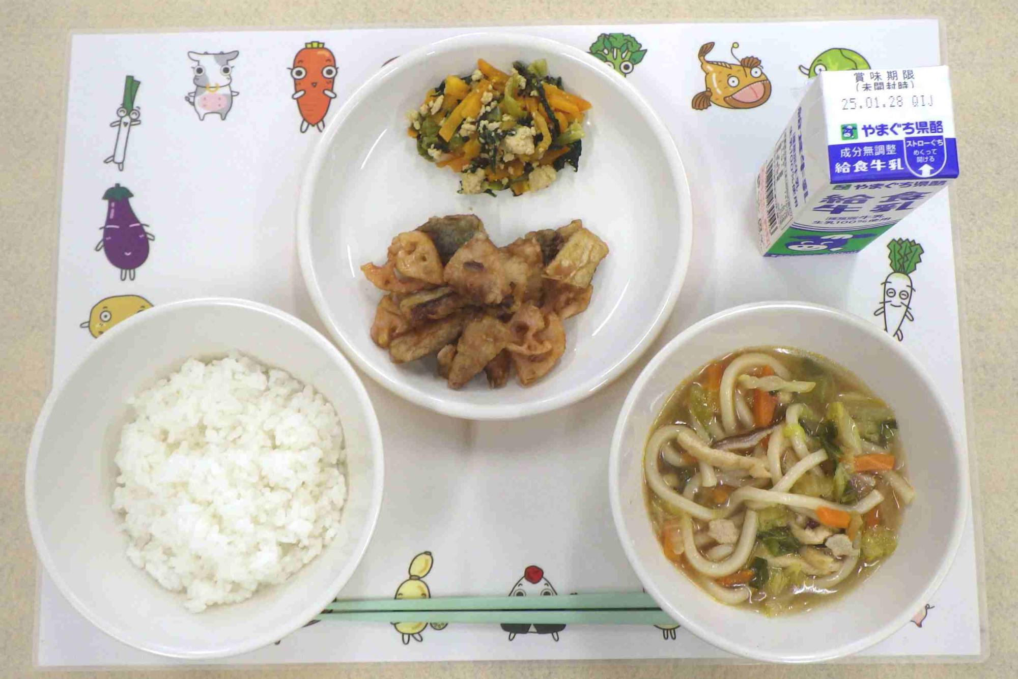 1月20日の給食の写真