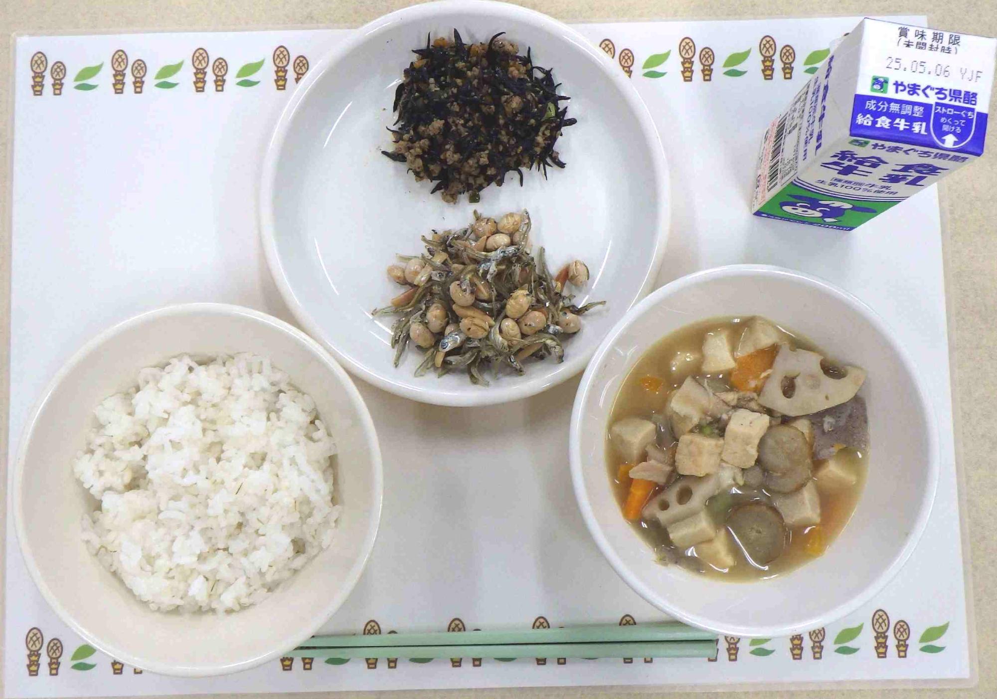 4月28日の給食の写真