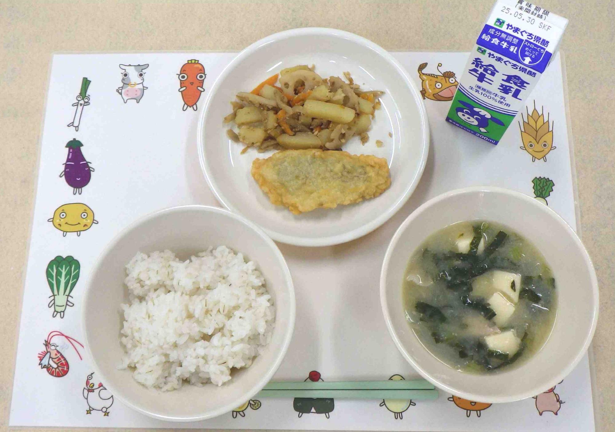 5月21日の給食の写真