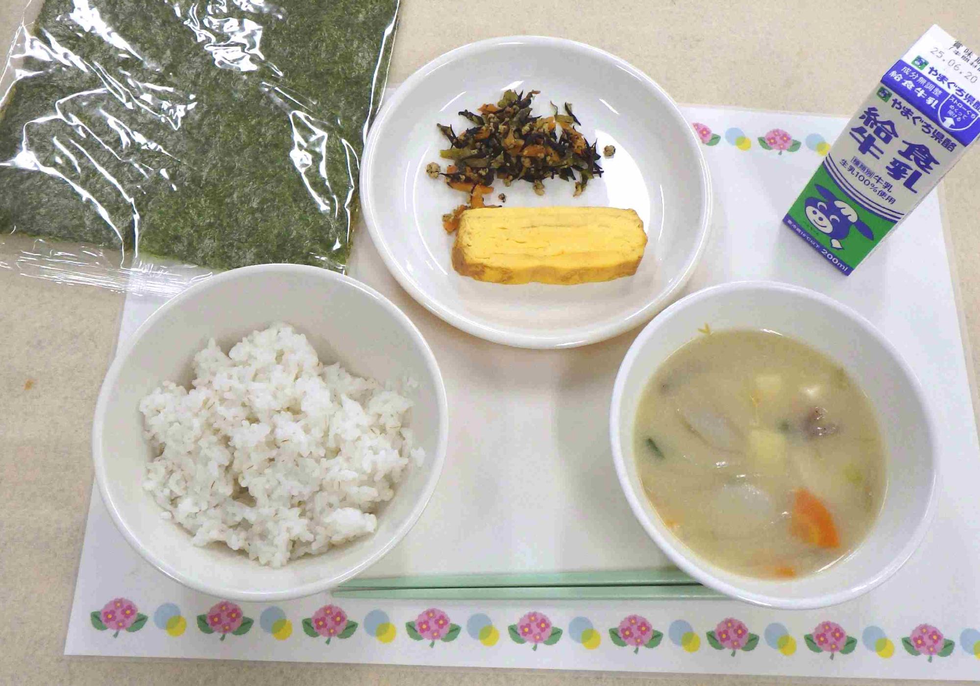 6月11日の給食の写真