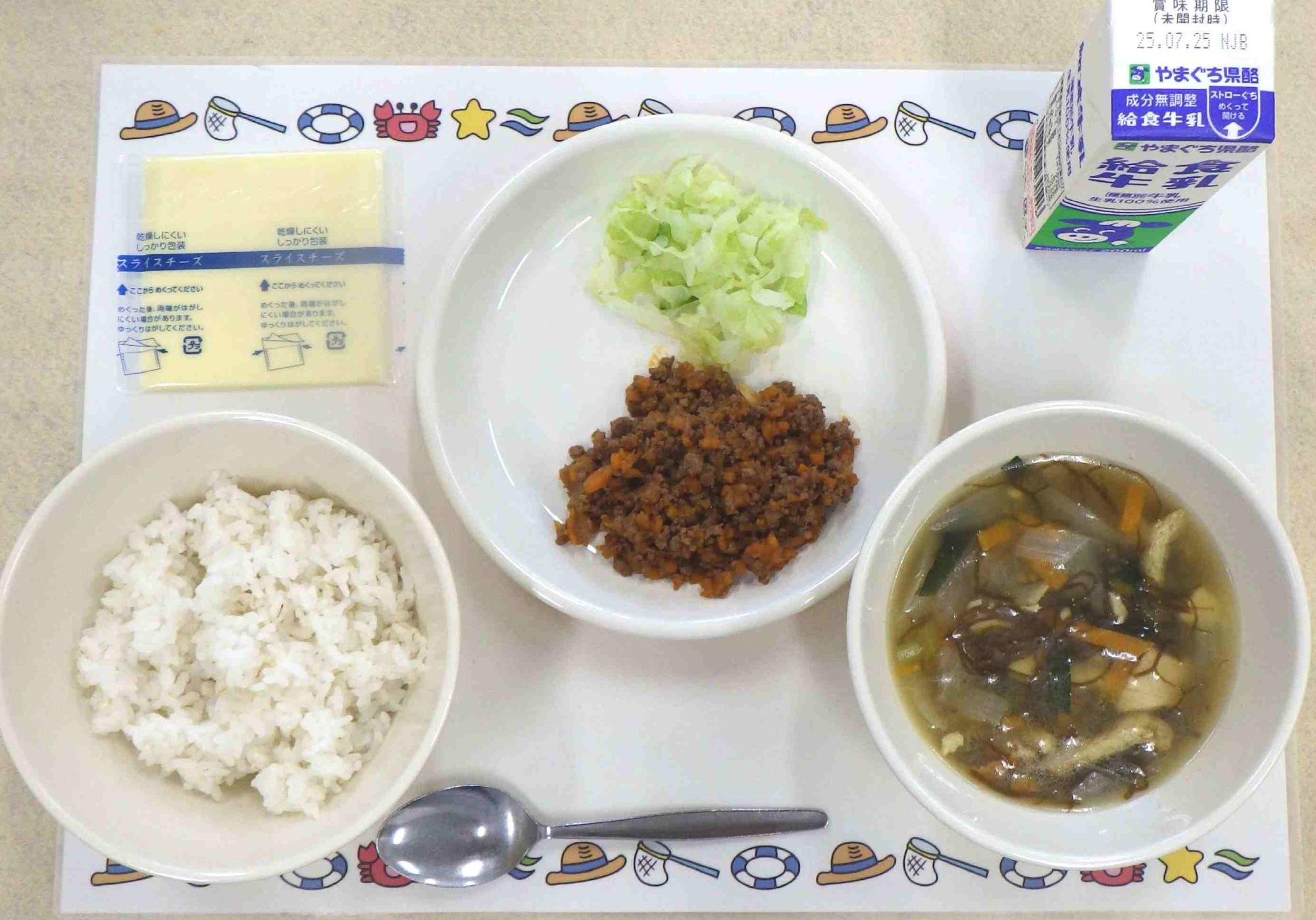 7月16日の給食の写真
