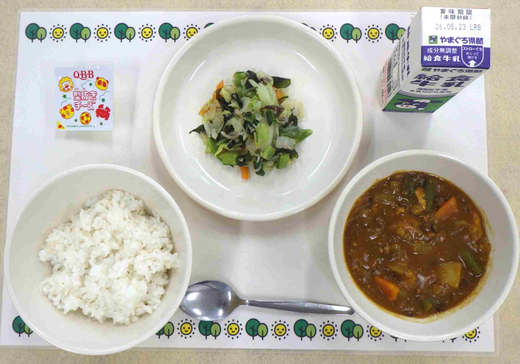 5月15日の給食の拡大写真