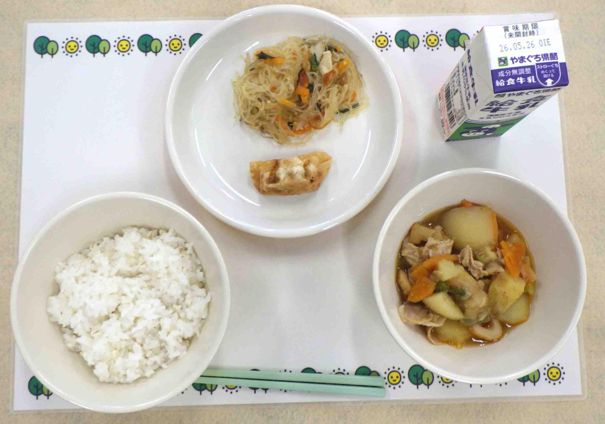 5月18日の給食の写真