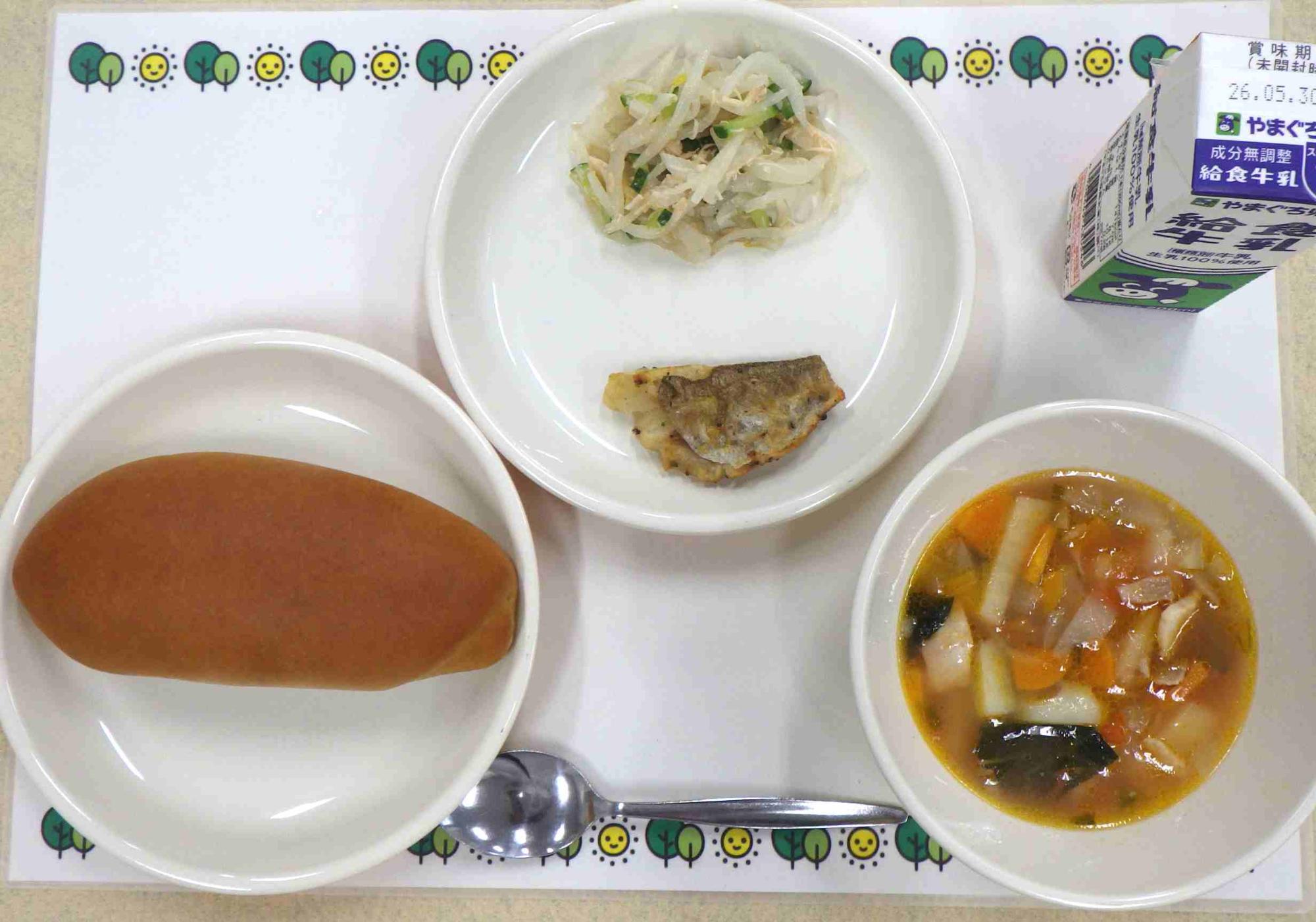 5月21日の給食の写真
