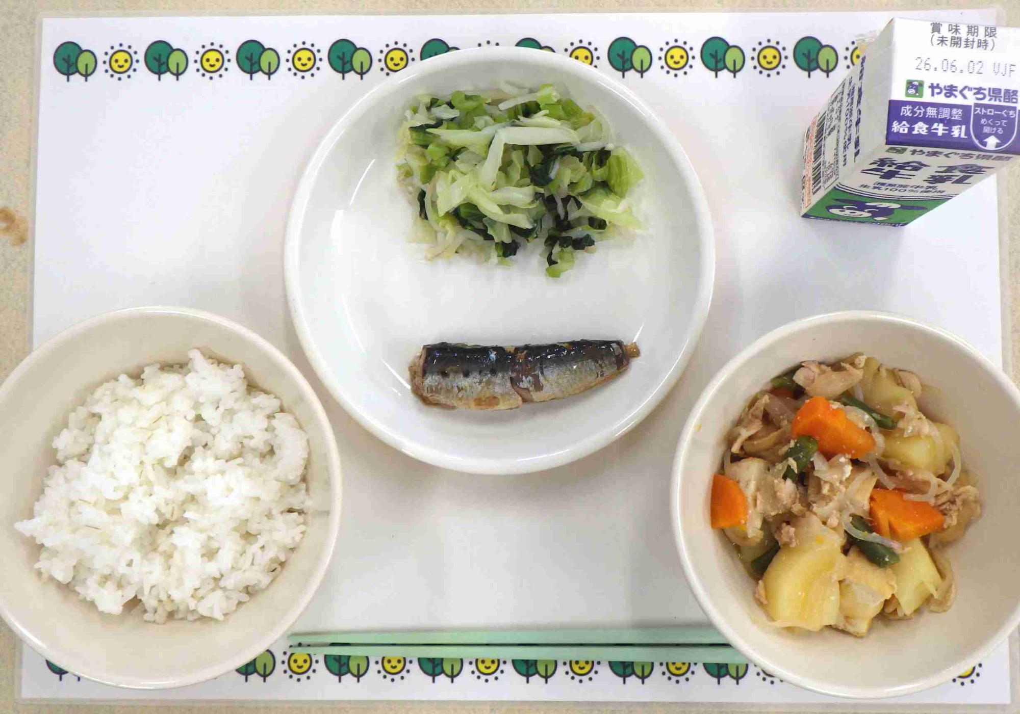 5月25日の給食の写真