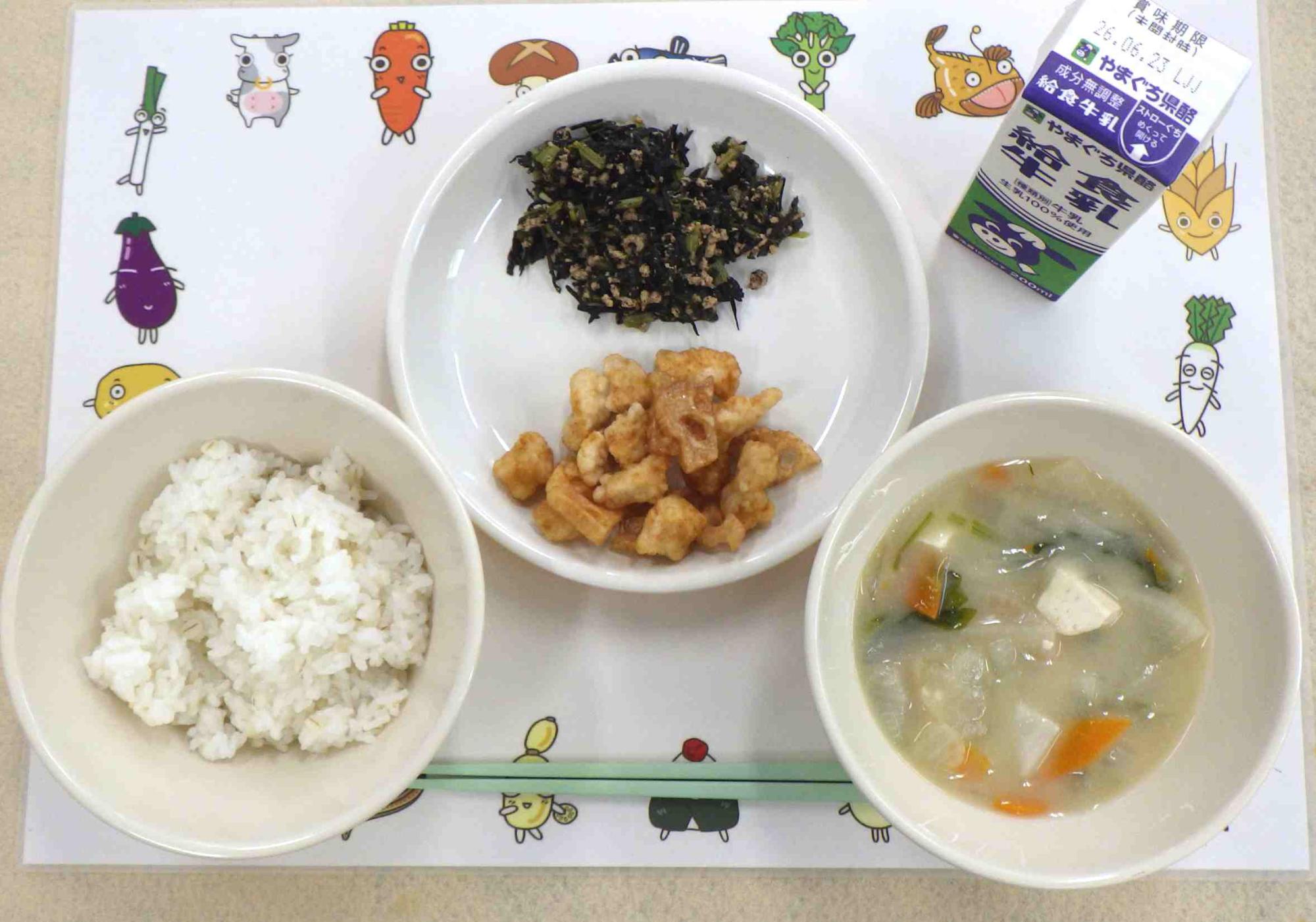 6月15日の給食の写真