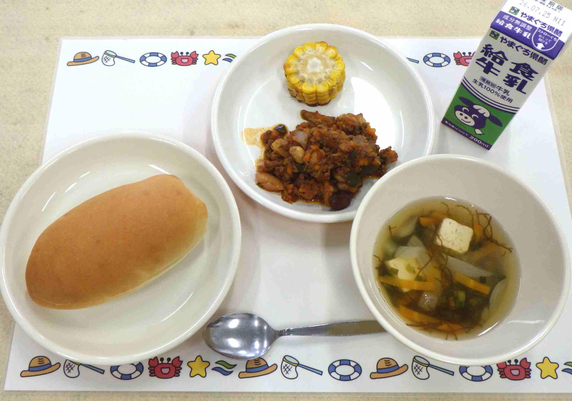 7月16日の給食の写真