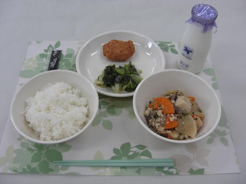 9月18日の給食の写真