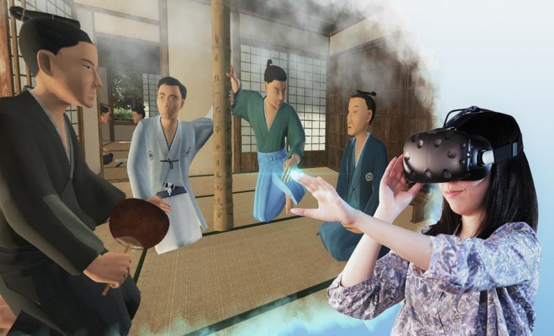 山口ゆめ花博 維新体験館のバーチャルリアリティ Vr 設備を設置 光市