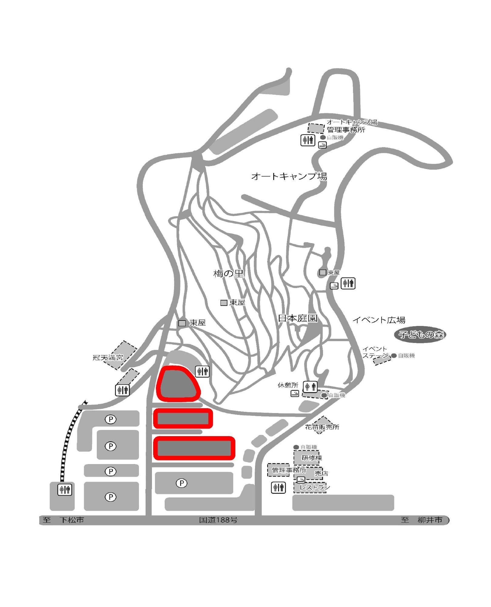 冠山総合公園map