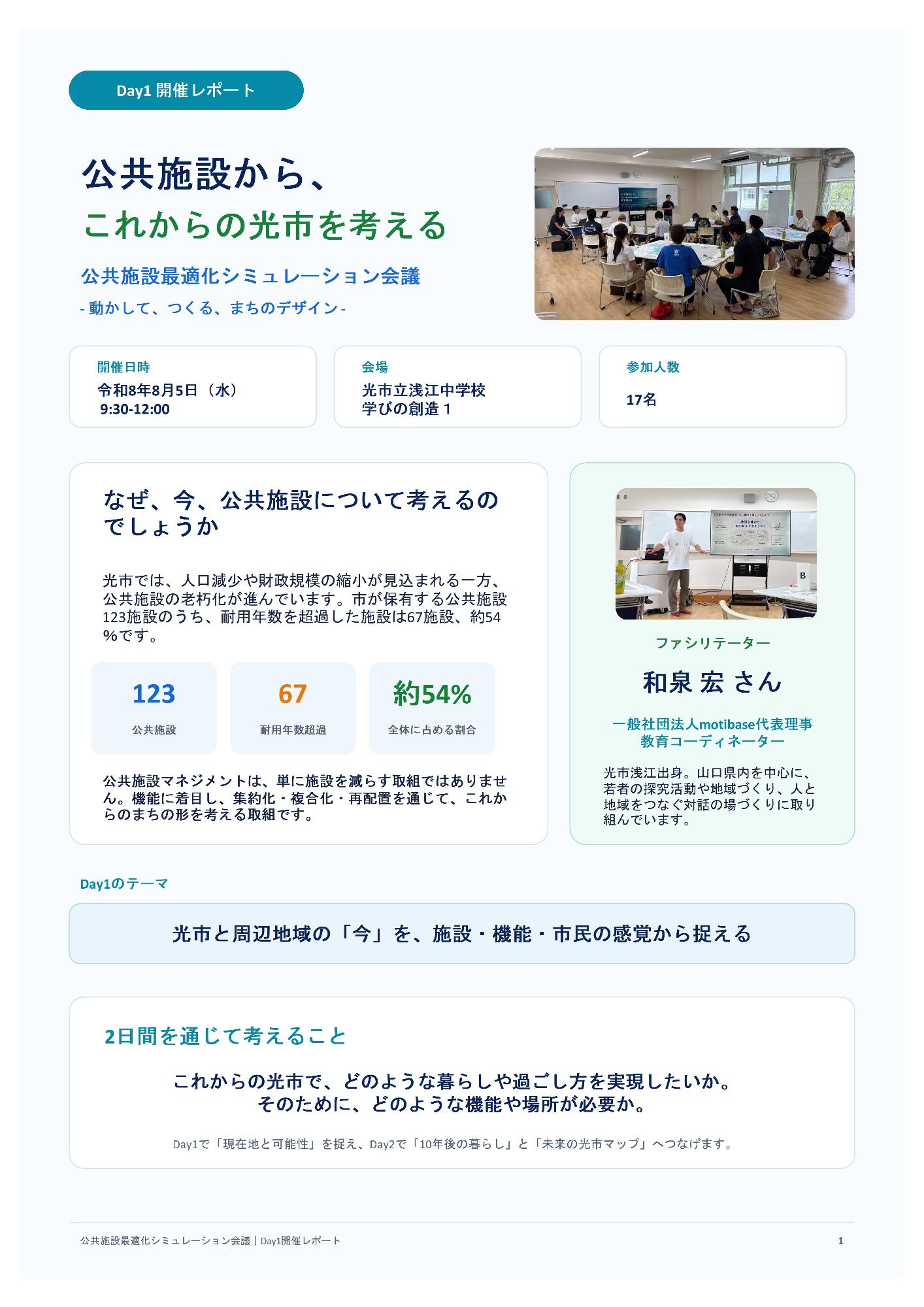 WSDay1開催レポート