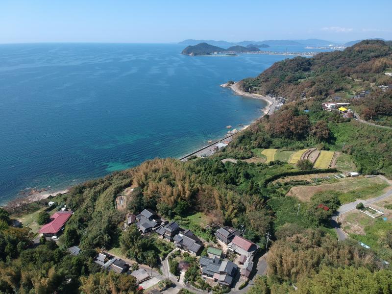 空から見た伊保木地区