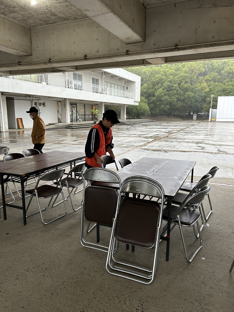 会場設営2