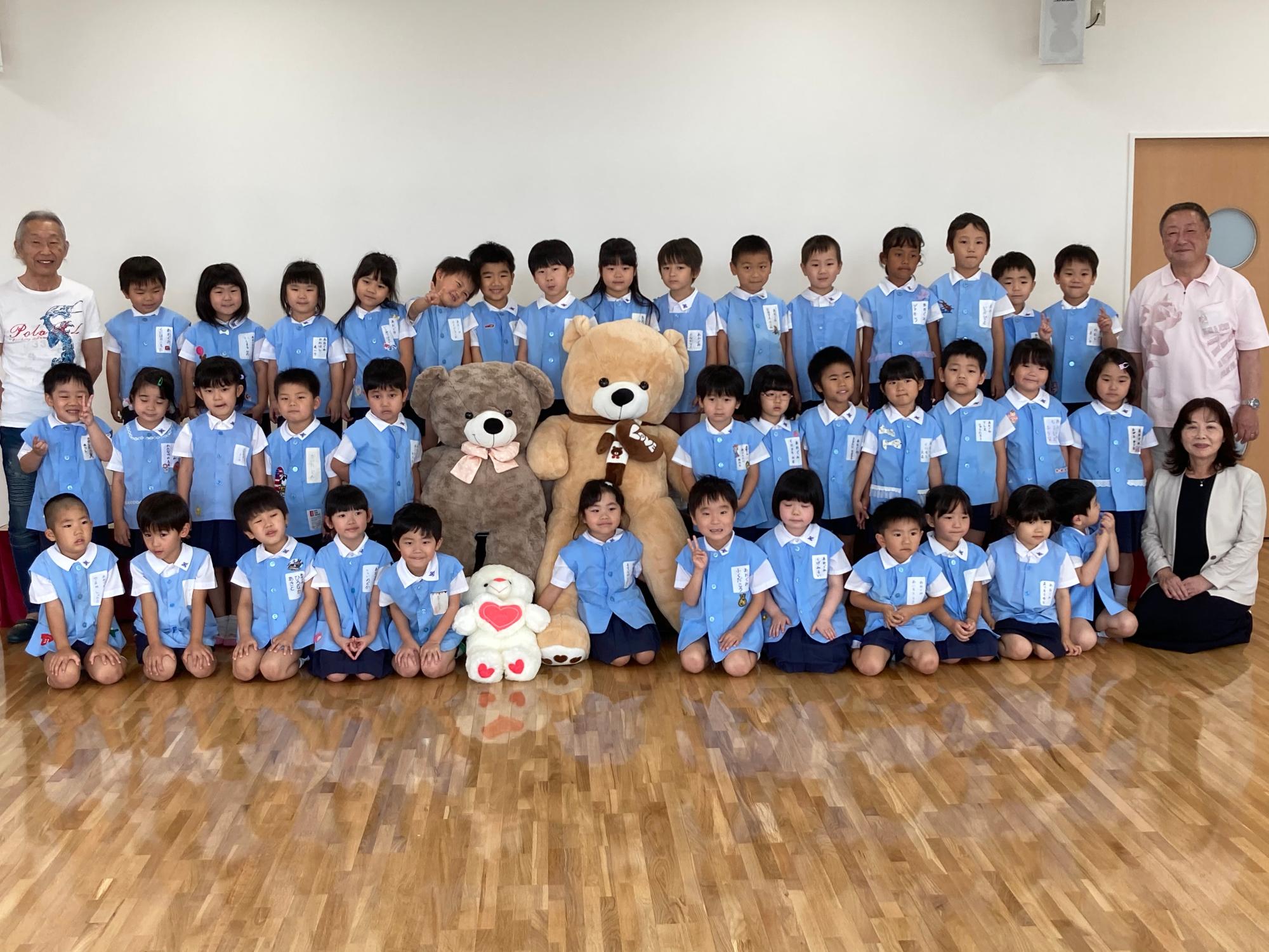 聖光幼稚園受け渡し式