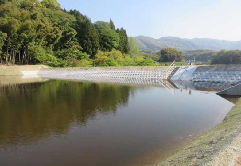 ため池整備後