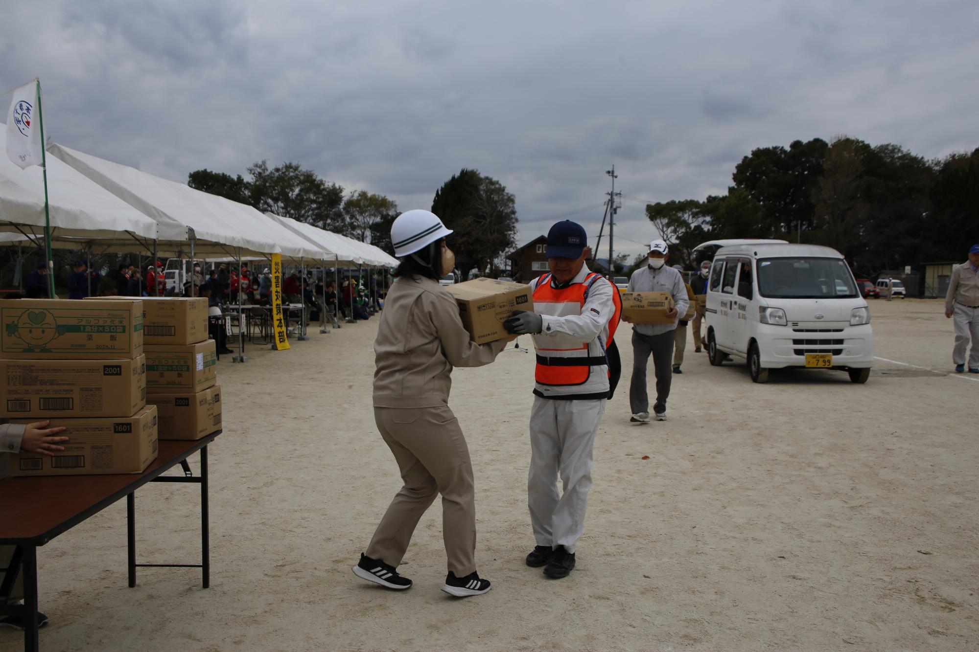 令和5年防災訓練の様子